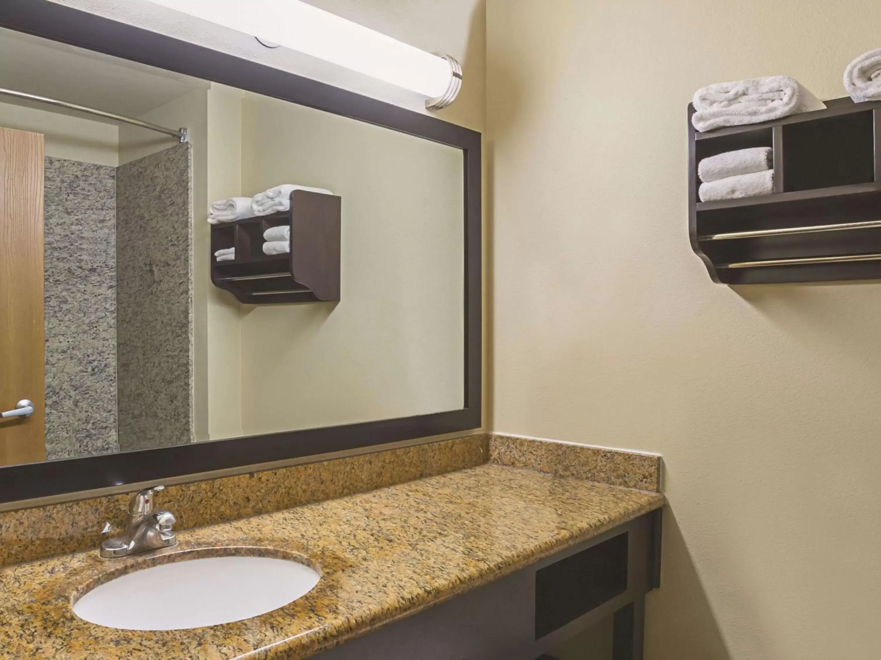 Photo of the whole room, Bathroom in La Quinta Inn by Wyndham Olympia - Lacey