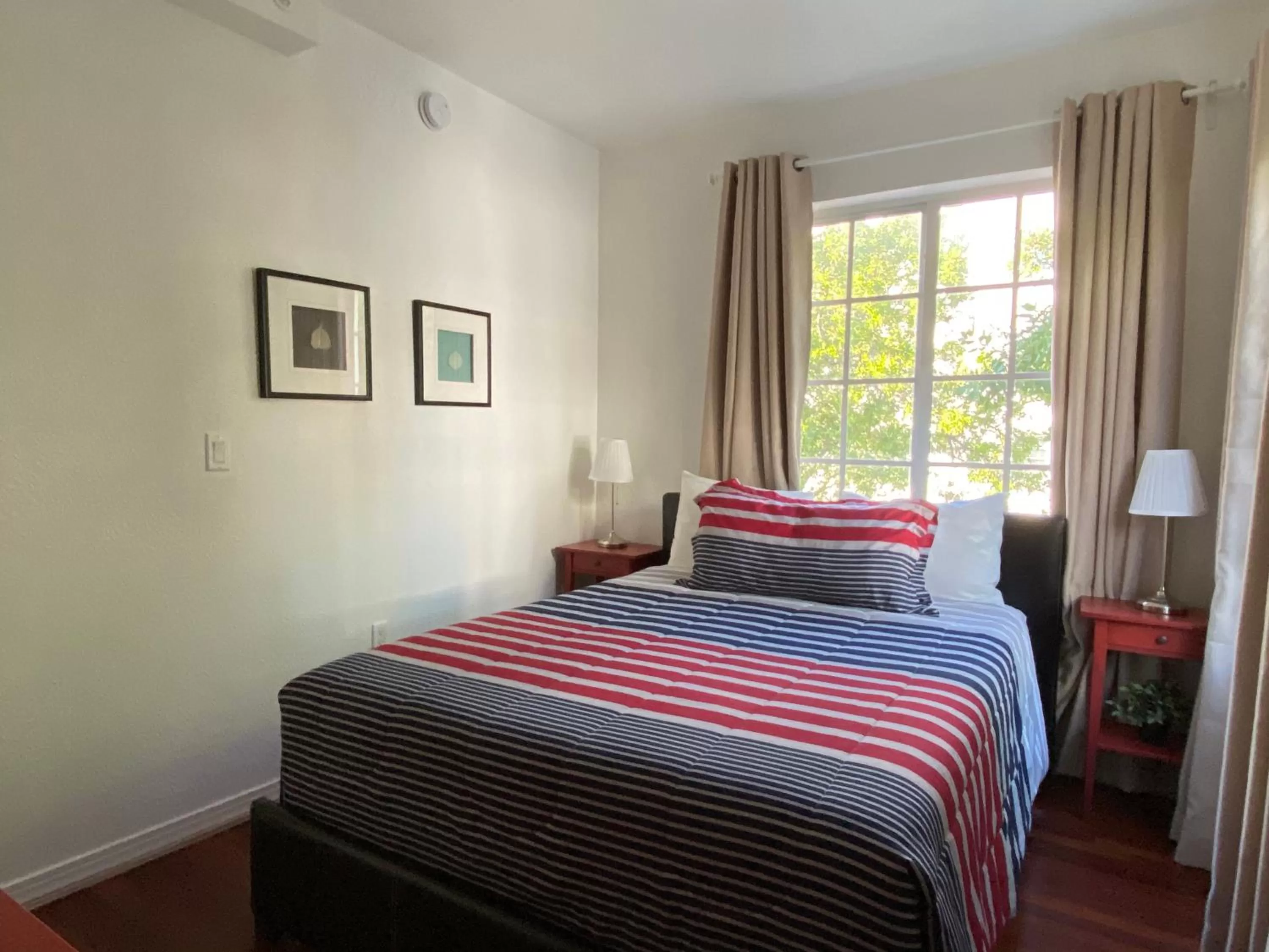 Bed in Harding Boutique Apartments