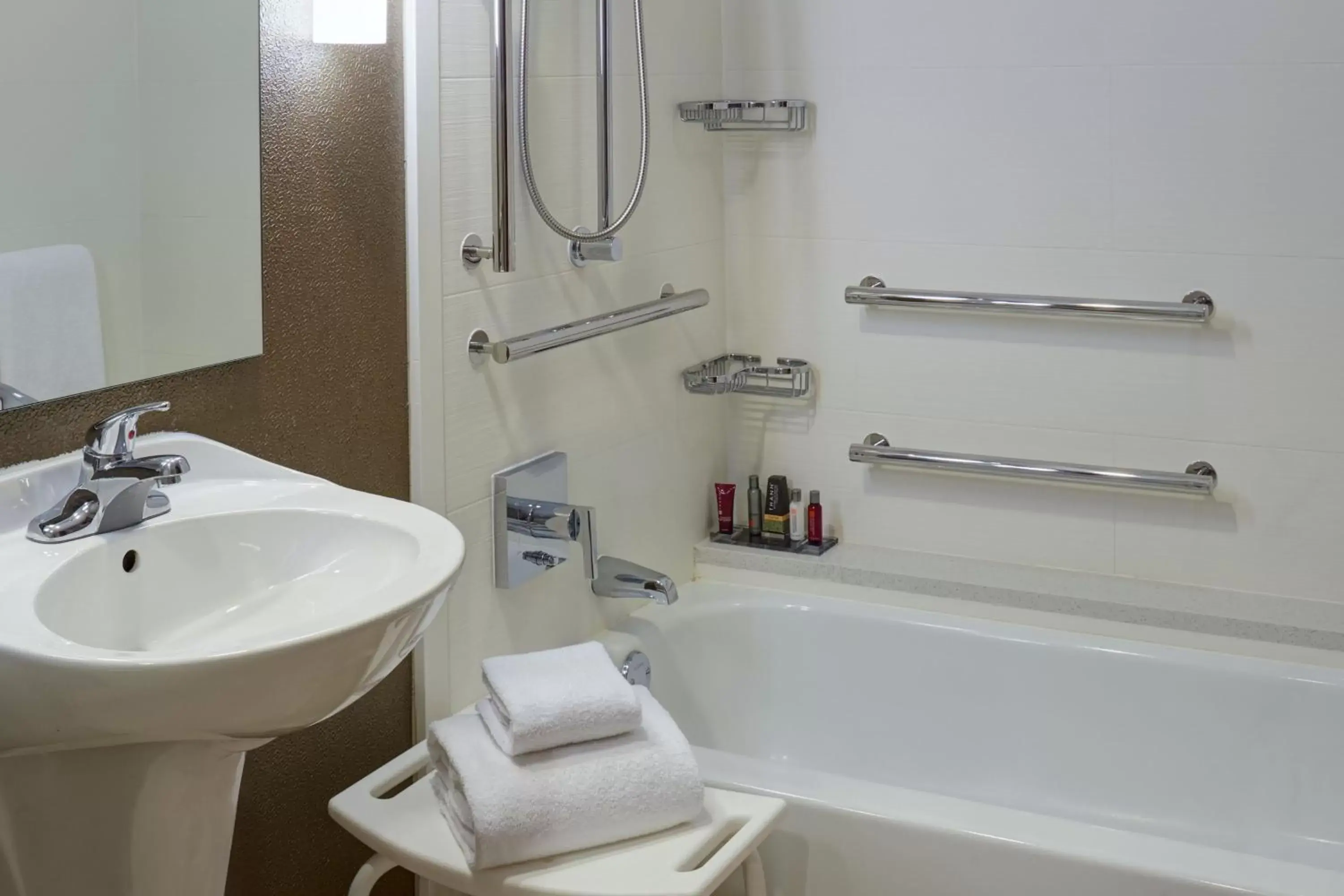 Bathroom in Chicago Marriott Southwest at Burr Ridge