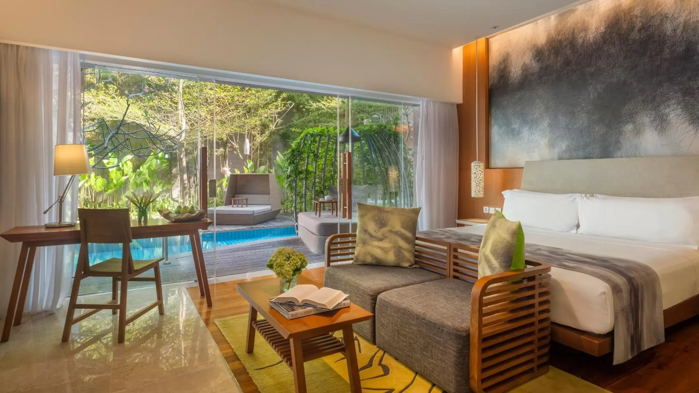 Bedroom, Swimming Pool in Maya Sanur Resort & Spa