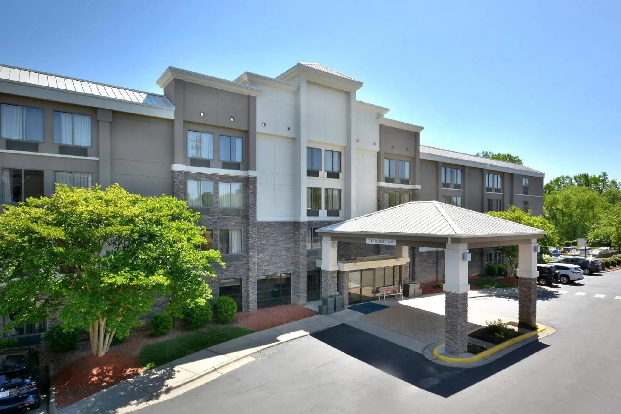 Property Building in Holiday Inn Express Raleigh-Durham Airport, an IHG Hotel