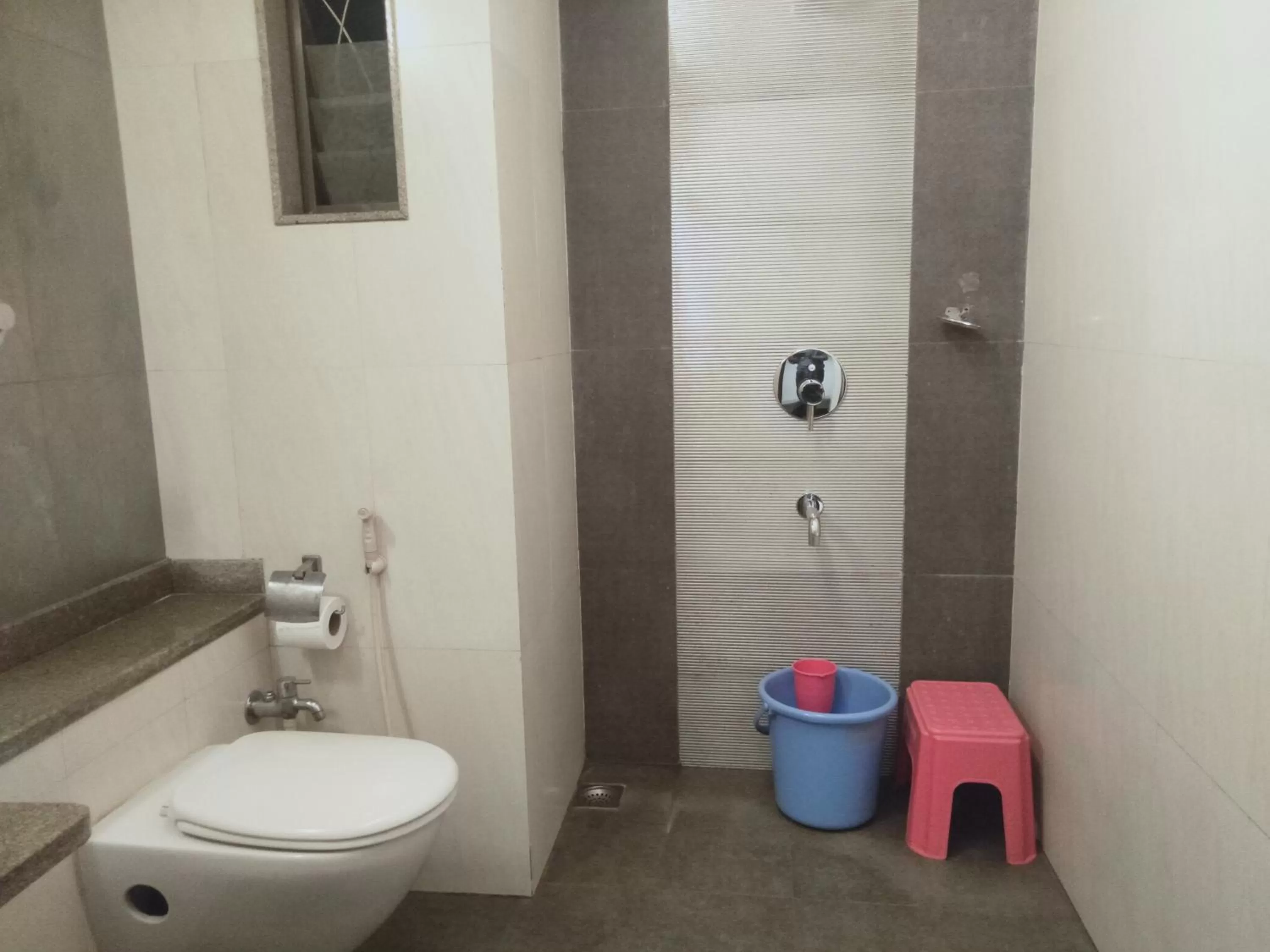 Toilet in Hotel Udayanraje Palace