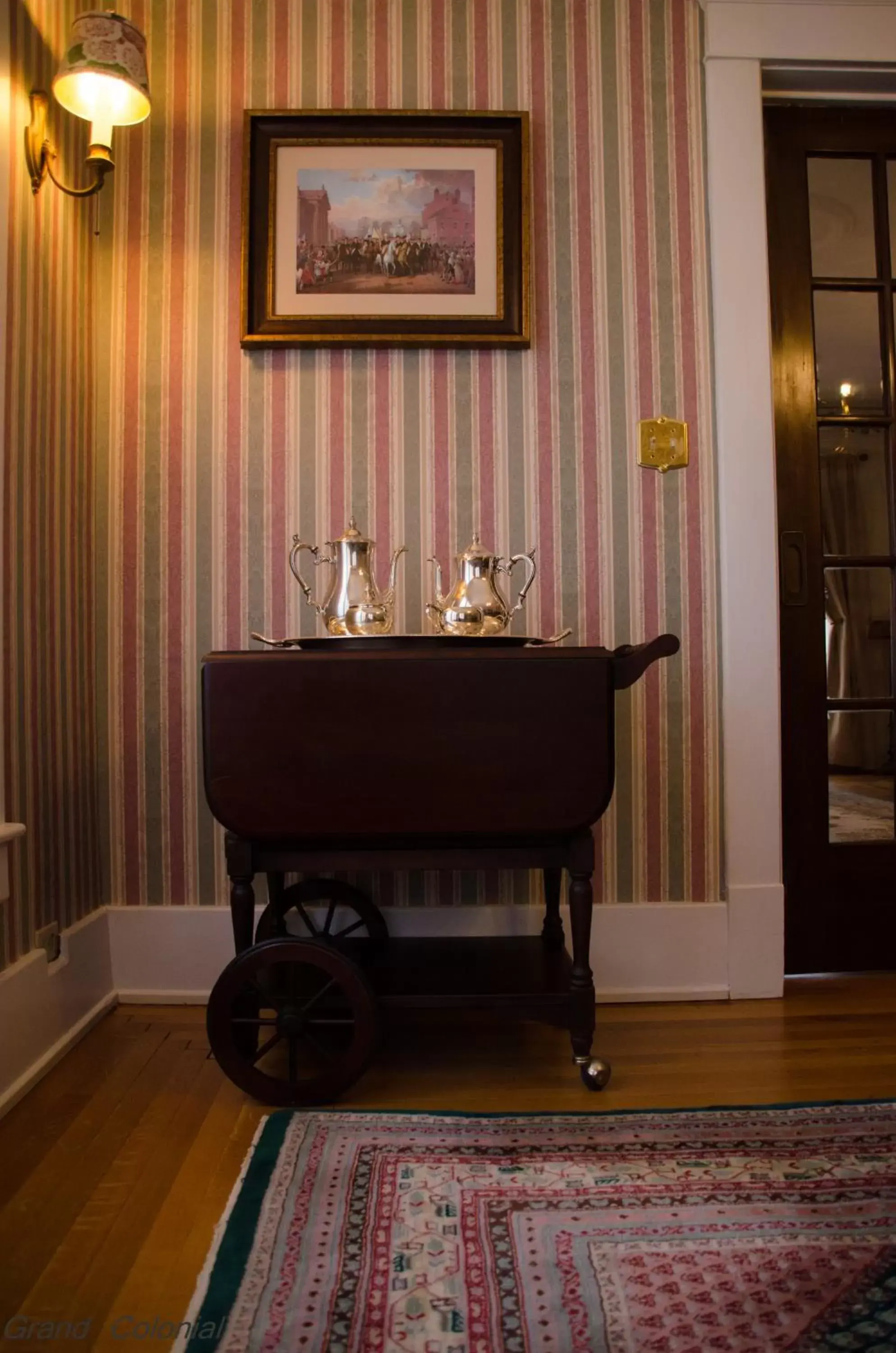 Decorative detail in Grand Colonial Bed and Breakfast