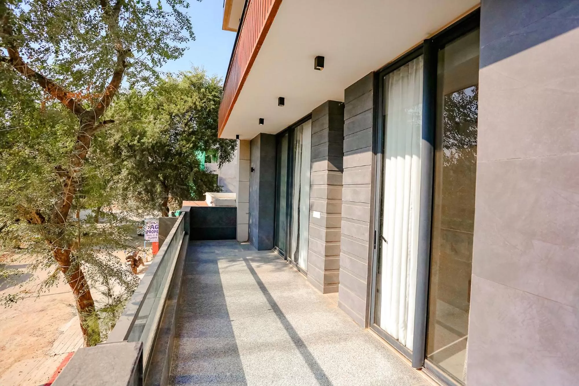 Balcony/Terrace in FabExpress Aerosky Deluxe - Nr Yashobhoomi Convention Centre