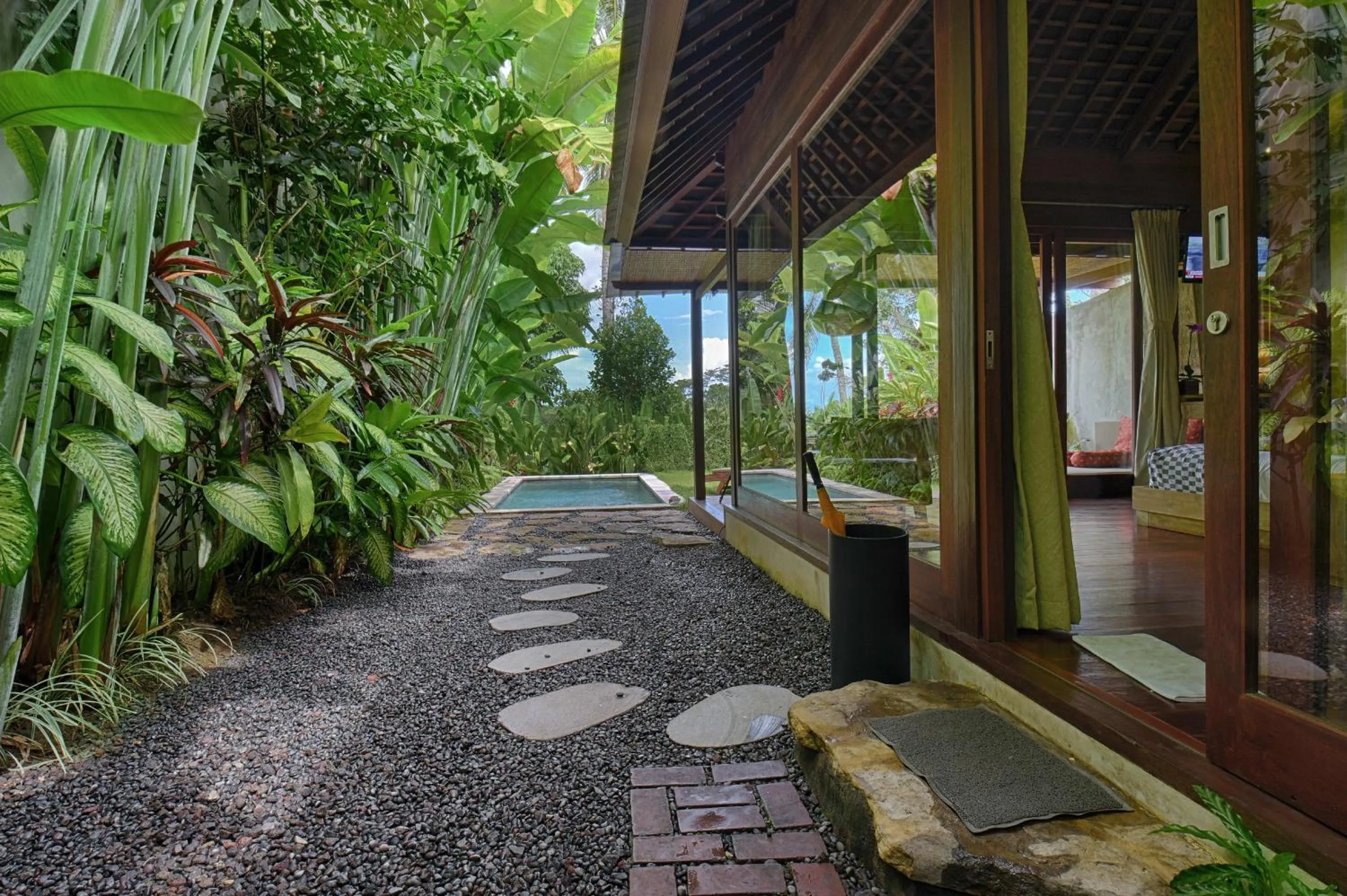 Facade/entrance in Samkhya Villas - Free 1x Floating Breakfast or Minibar