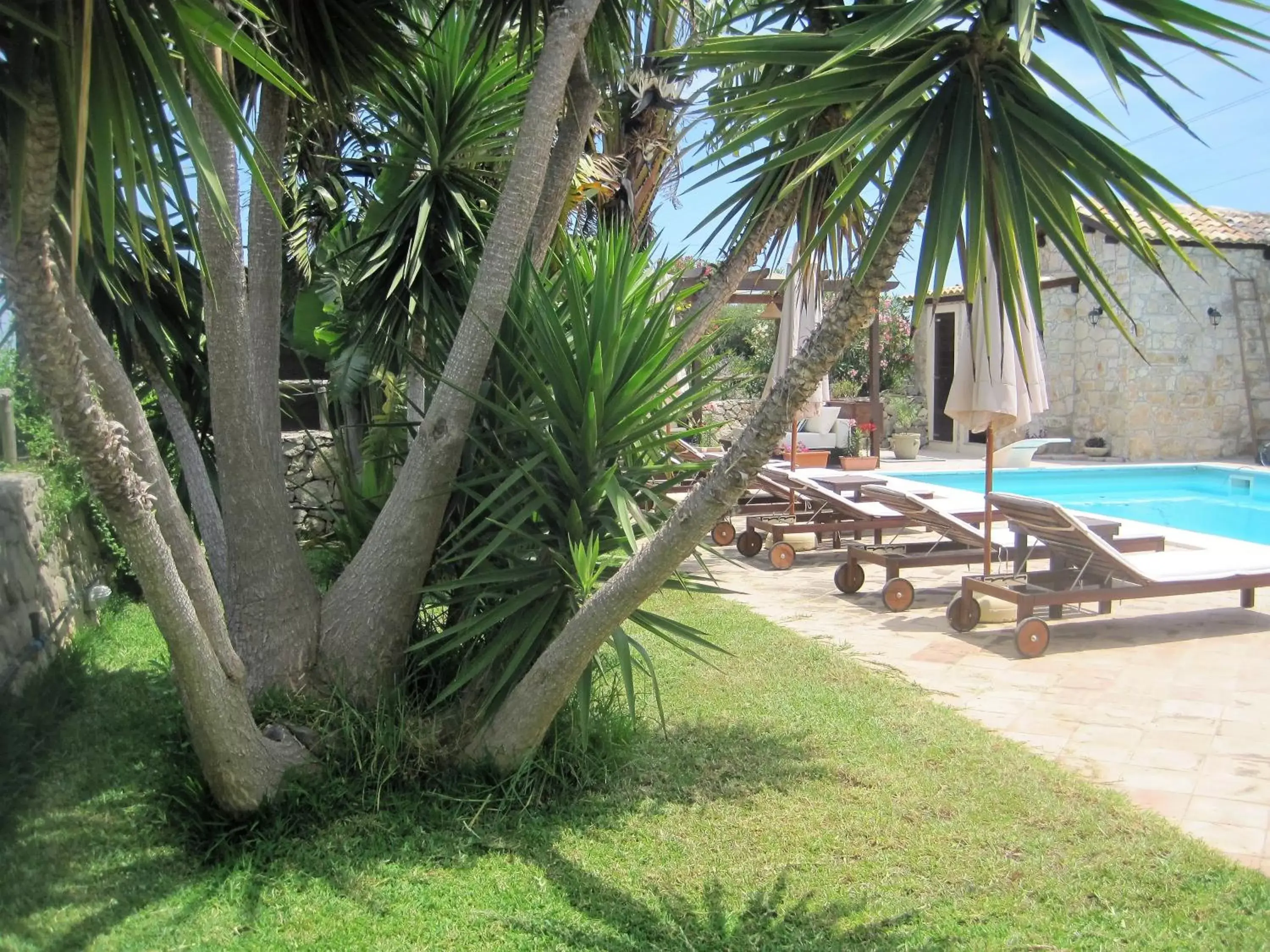 Garden, Swimming Pool in B&B Villa Giusy