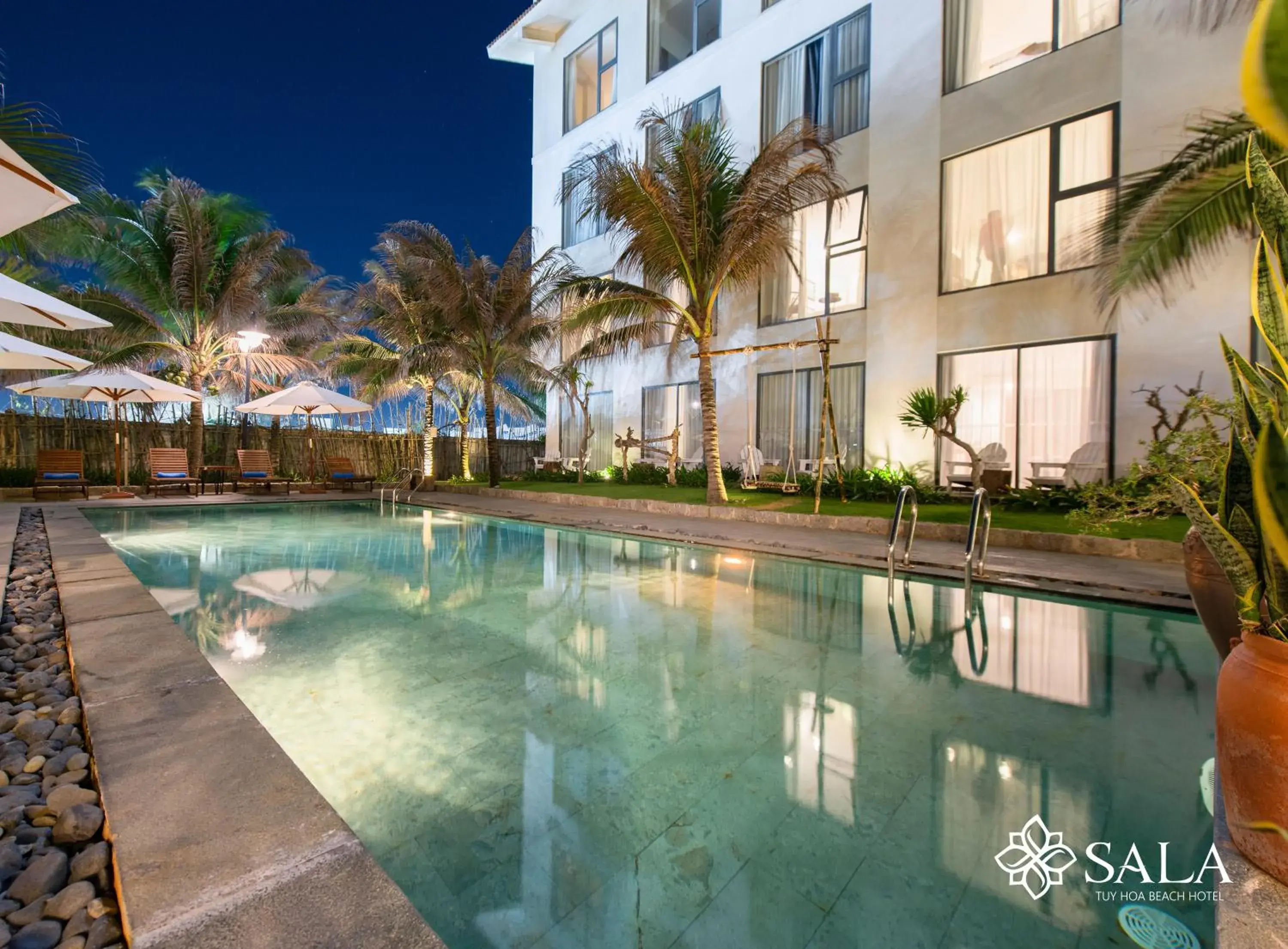 Swimming pool in Sala Tuy Hoa Beach Hotel