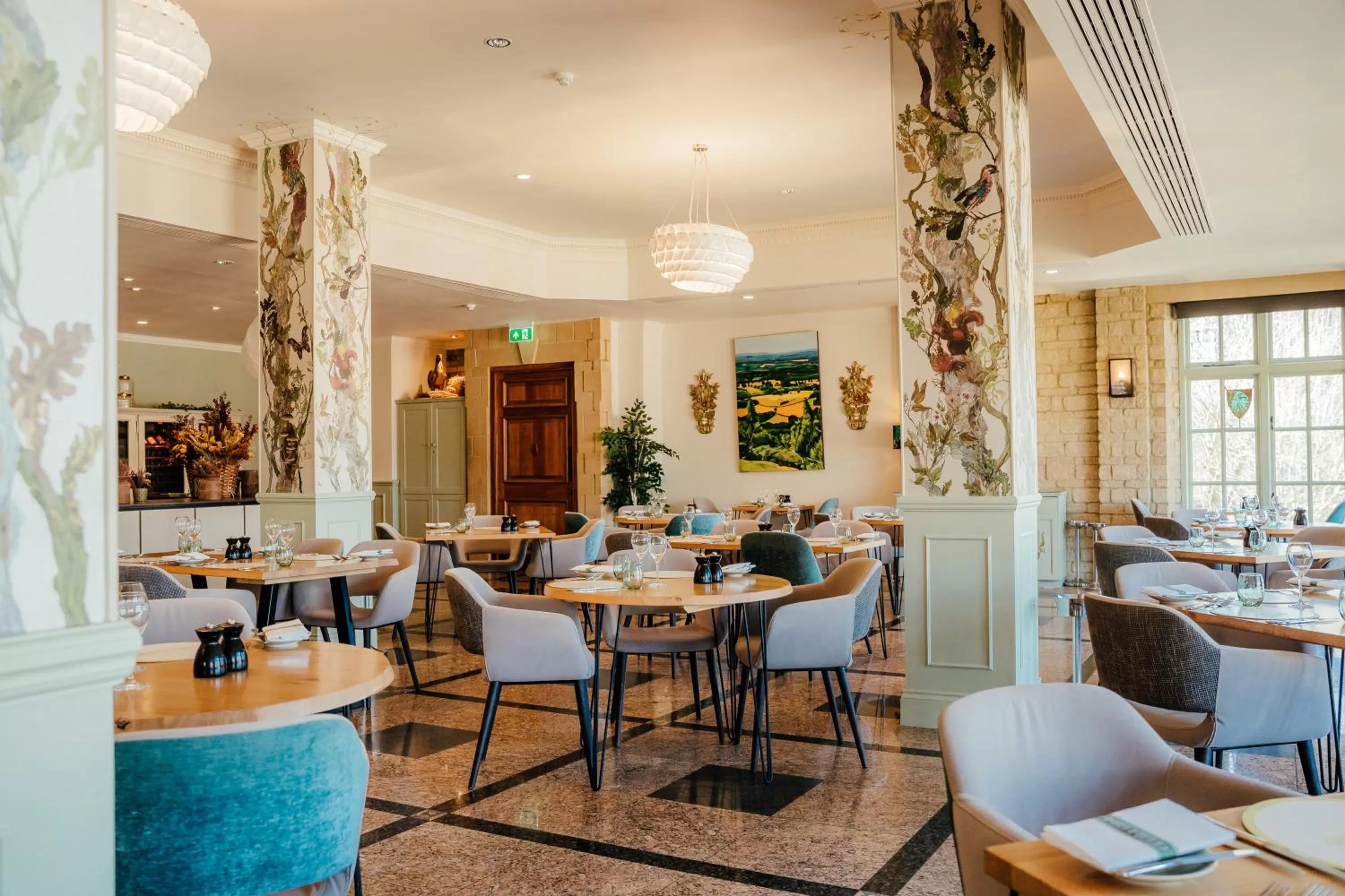 Restaurant/places to eat in Pennyhill Park Hotel and Spa