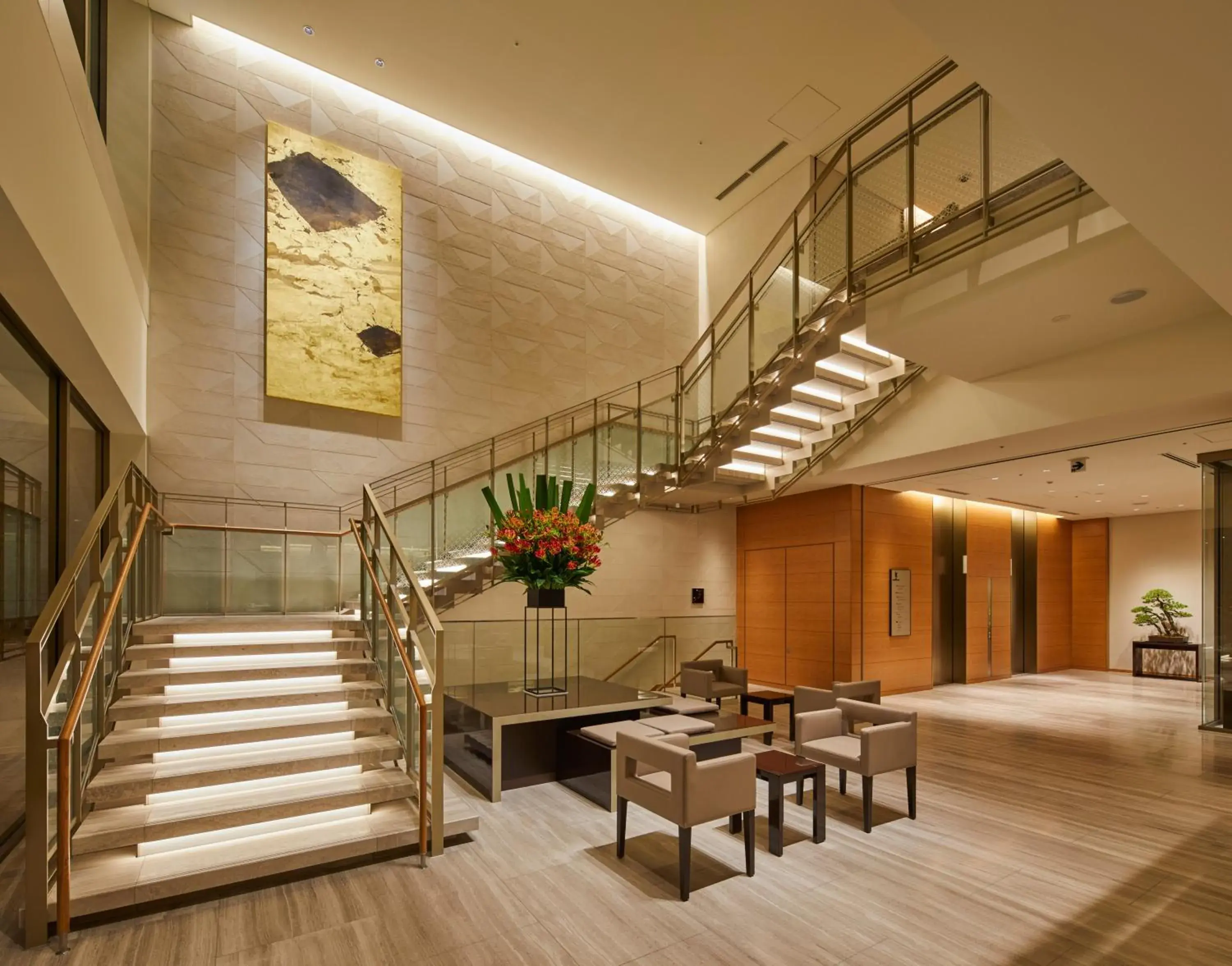 Lobby or reception in THE KITANO HOTEL TOKYO