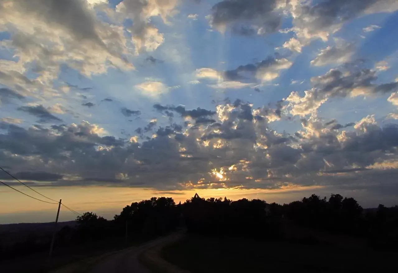 Natural landscape, Sunrise/Sunset in Barbonvielle Astaffort