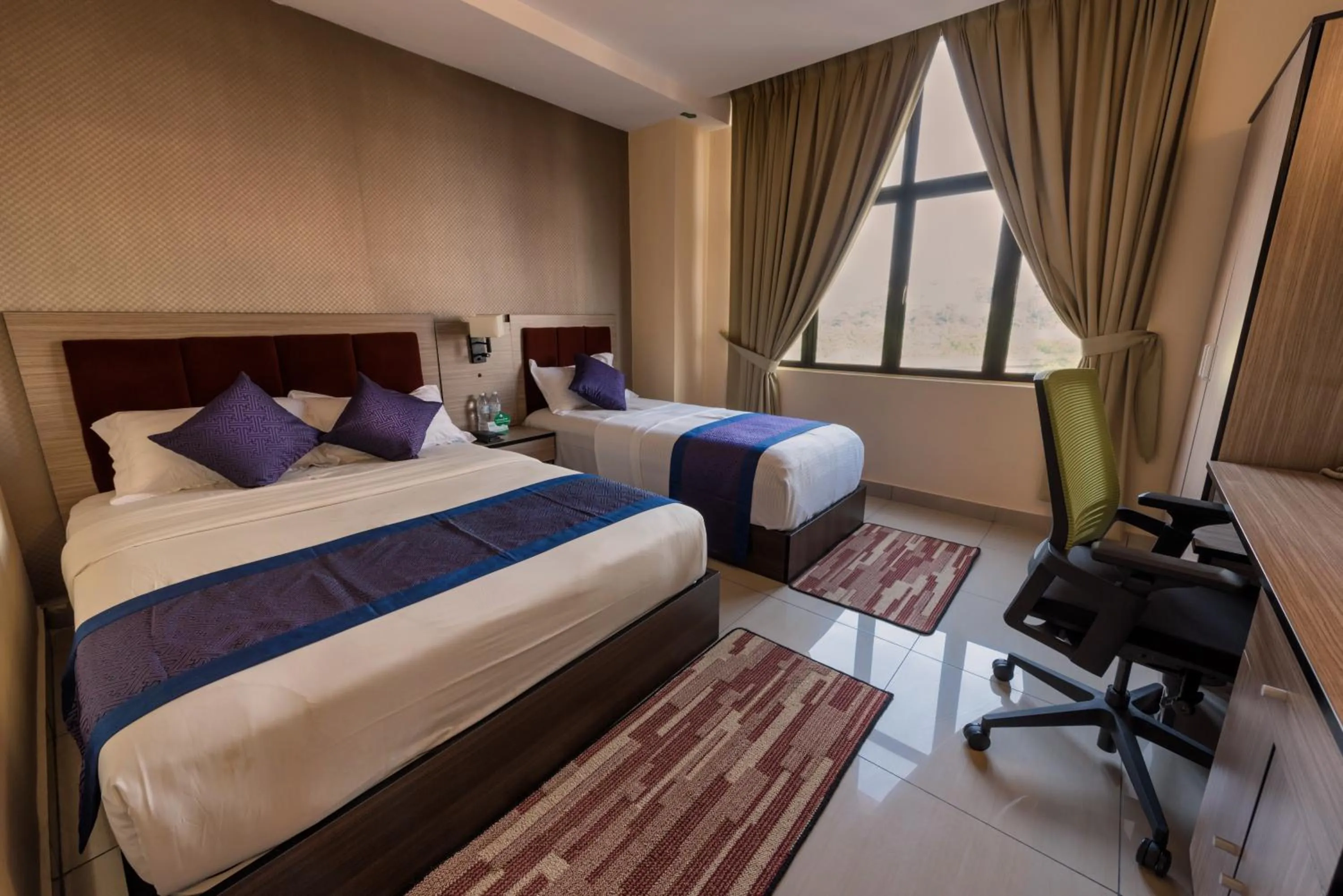 Bed in Dolphin Hotel, Chow Kit Kuala Lumpur