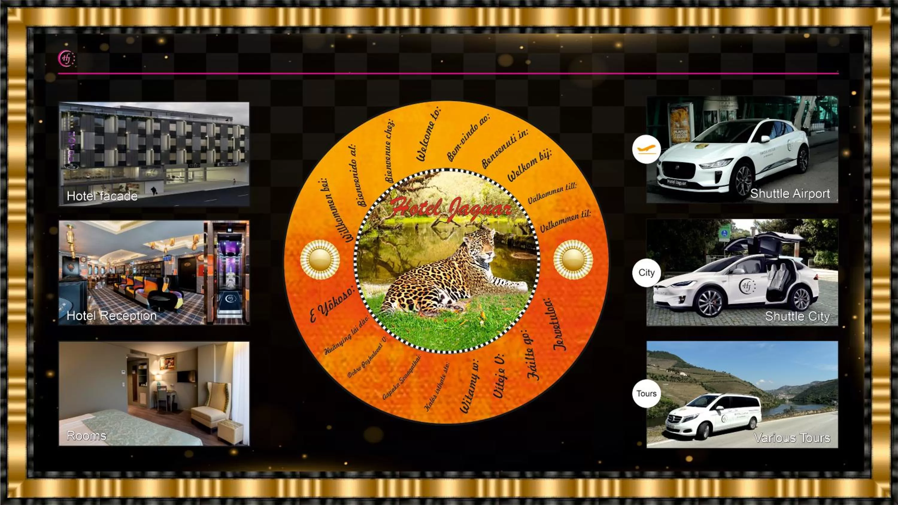 Facade/entrance in Hotel Jaguar Oporto - is Near the Metro has Free Parking and a Free Shuttle Service between the Airport and the Hotel from 7AM to 8PM