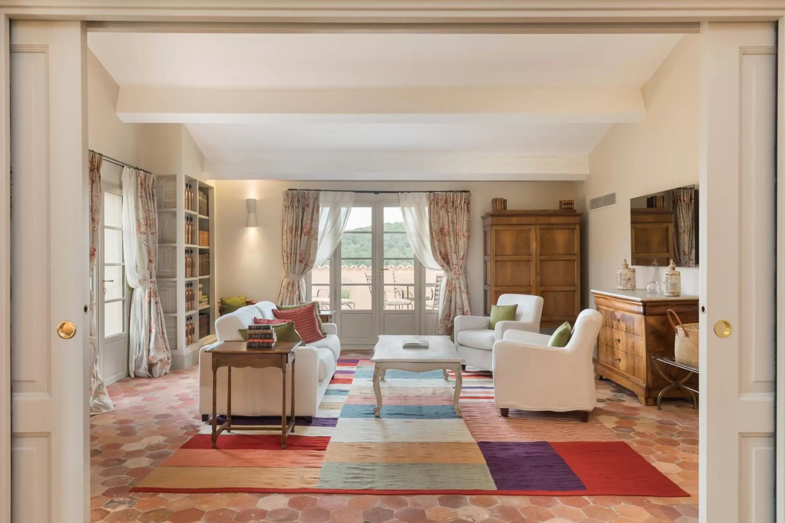 Seating Area in Château de Berne