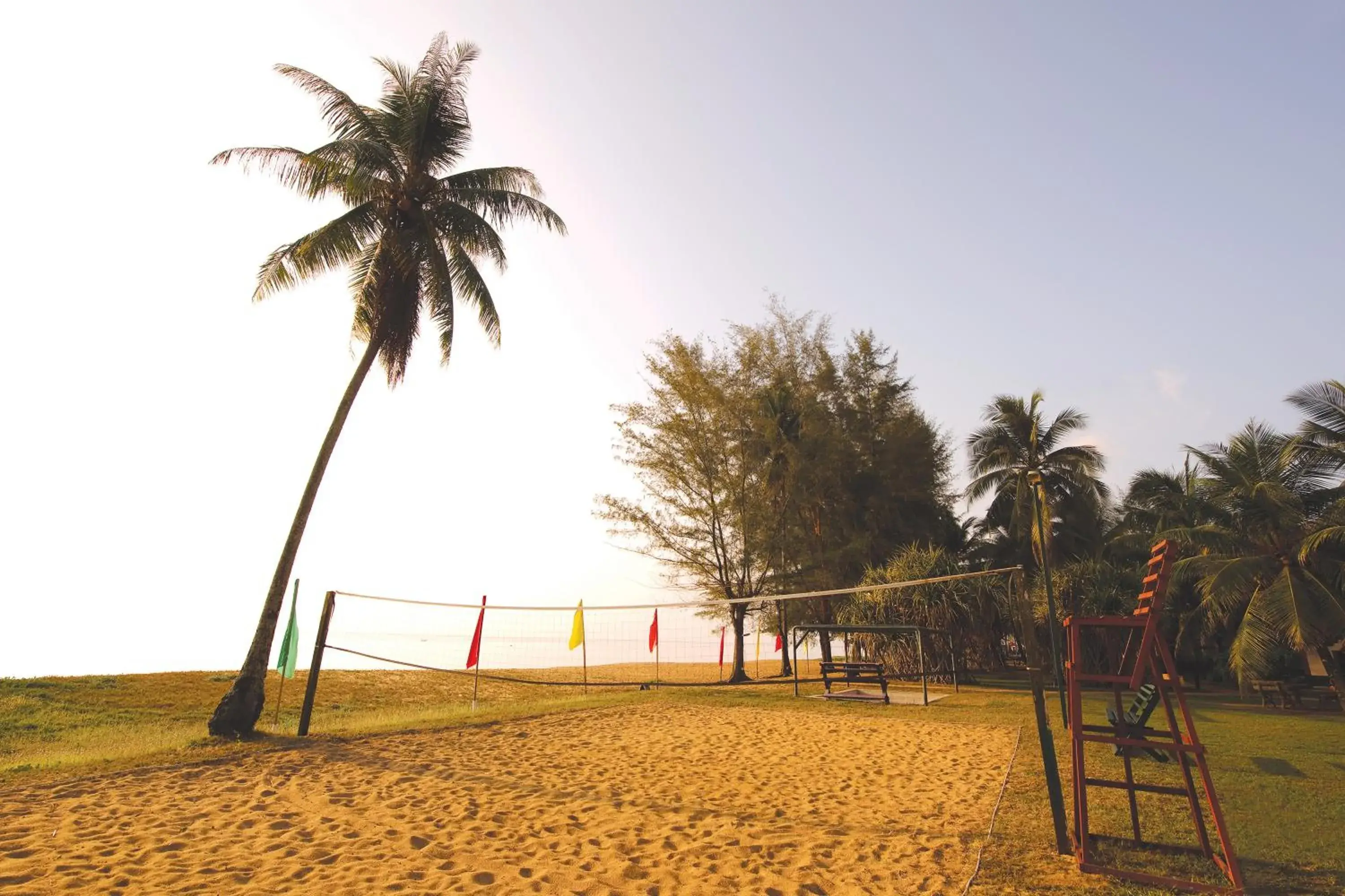 Beach in The Qamar Paka Resort