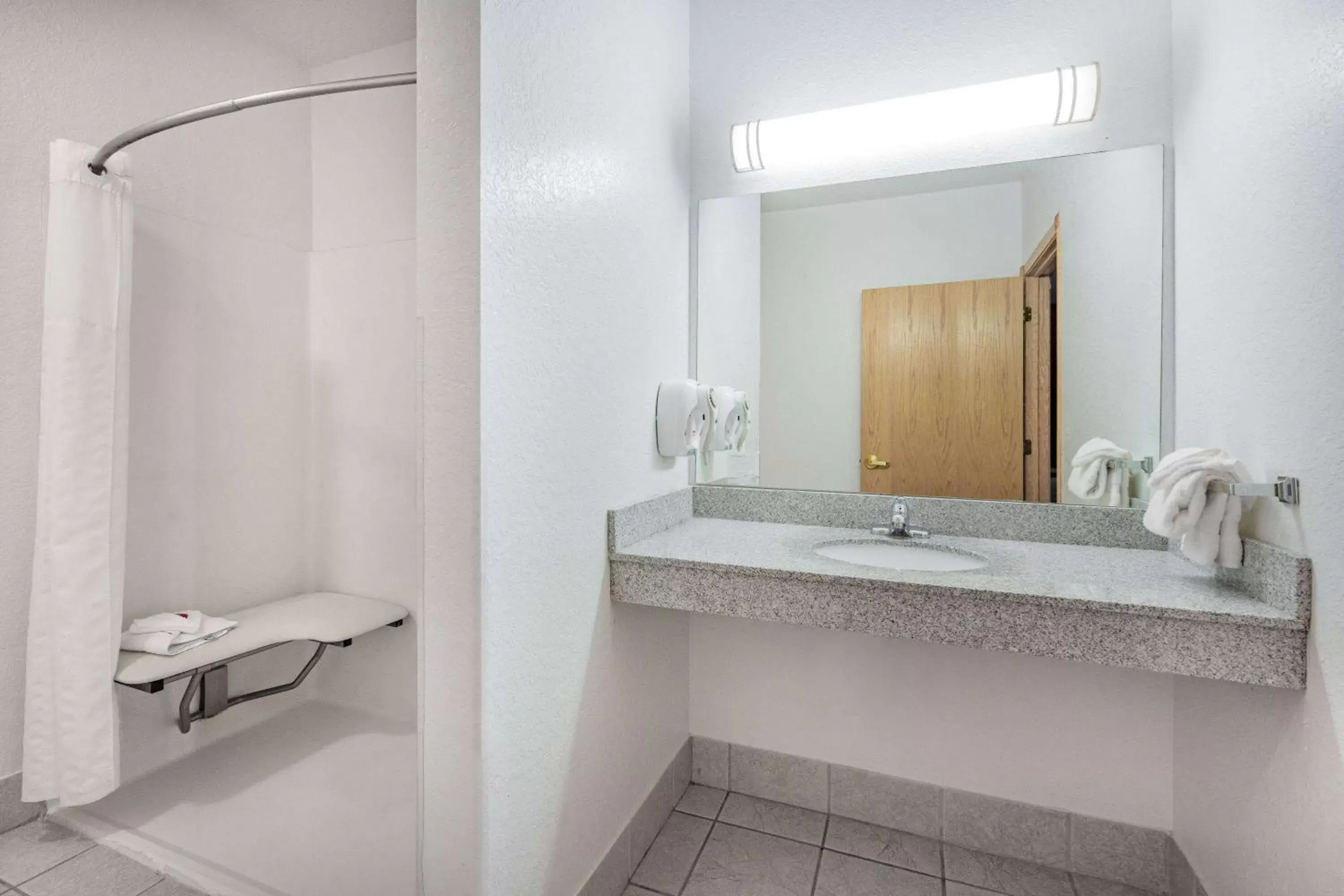 Shower, Bathroom in Ramada by Wyndham Keystone Near Mt Rushmore