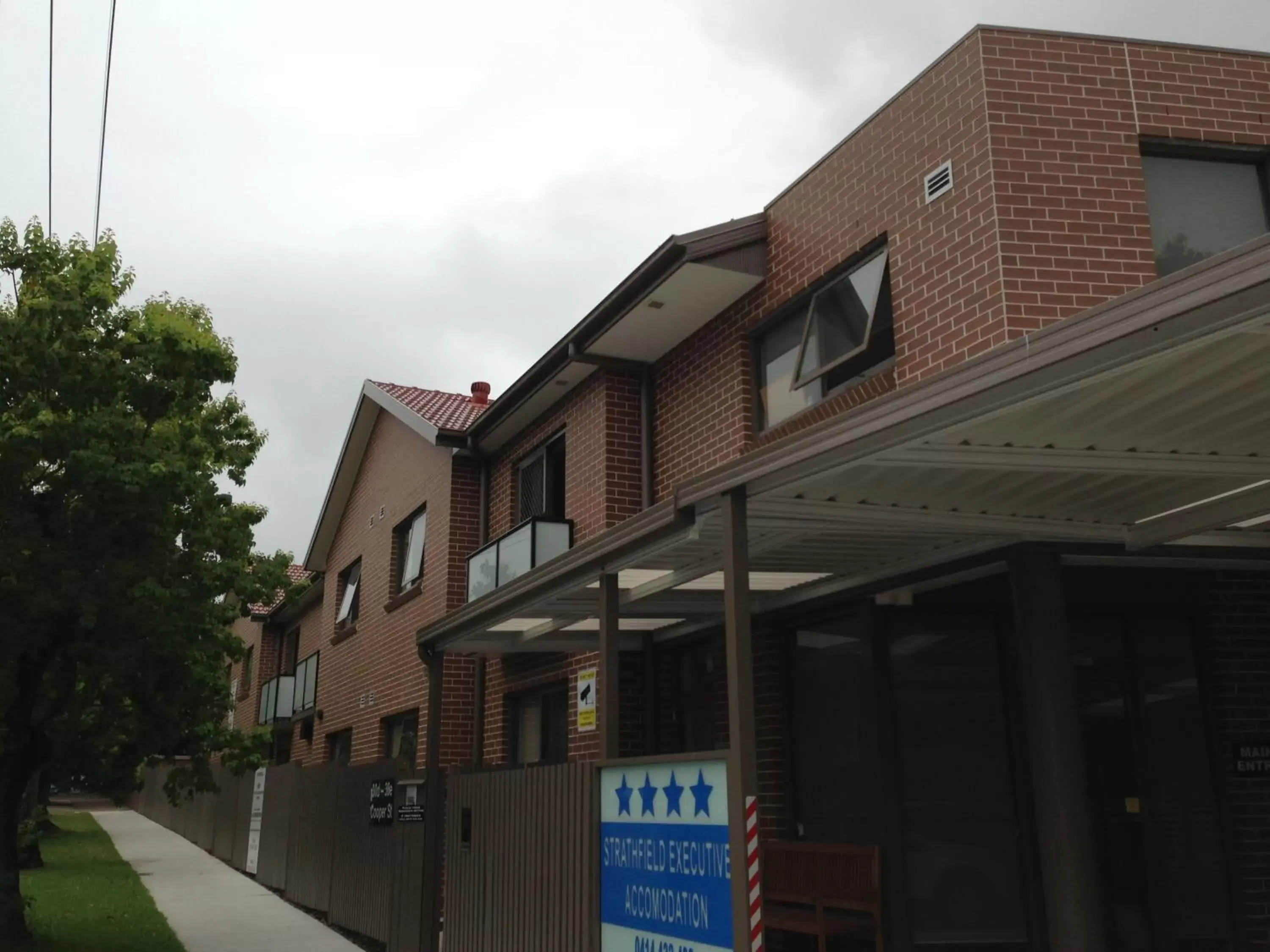 Facade/entrance, Property Building in Strathfield Executive Accommodation