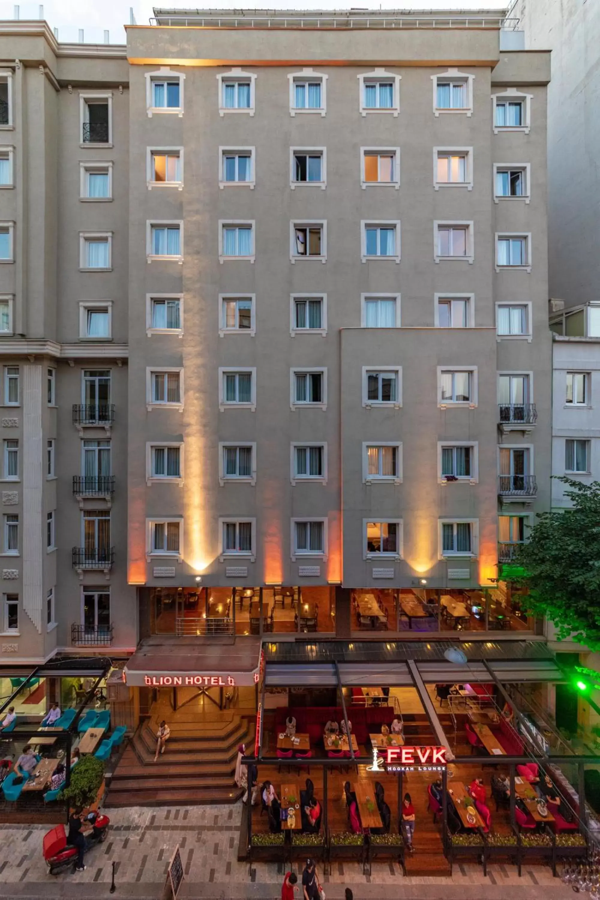 Patio, Property Building in Four Sides Taksim Lion Hotel&Spa