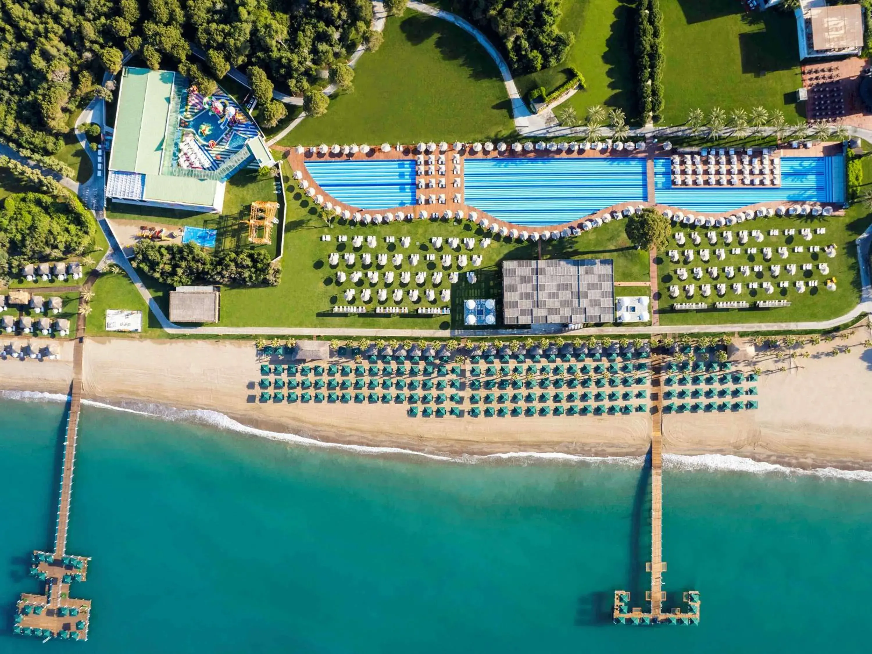 Property building, Bird's-eye View in Rixos Premium Belek Hotel