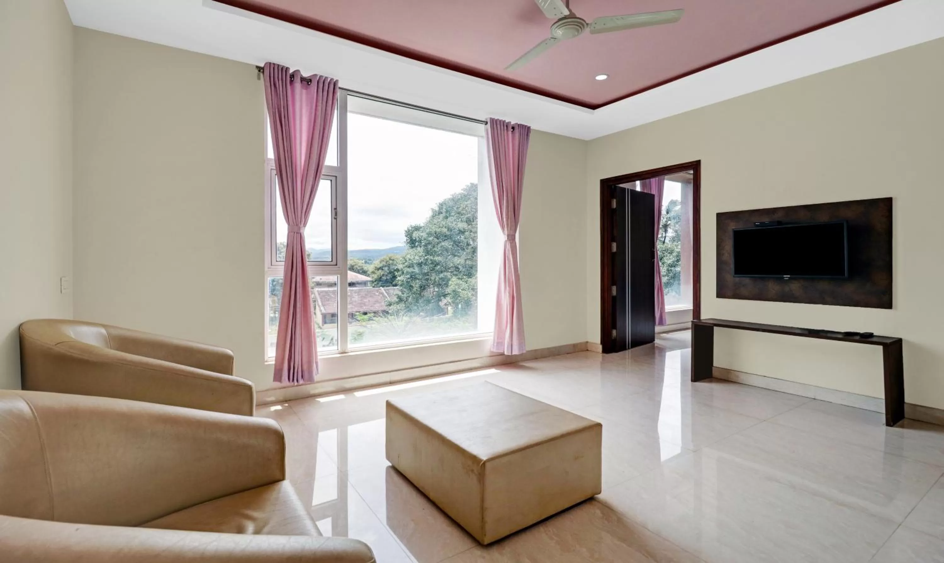 Seating area in Itsy Hotels Kattari Komforts, Chikmagalur