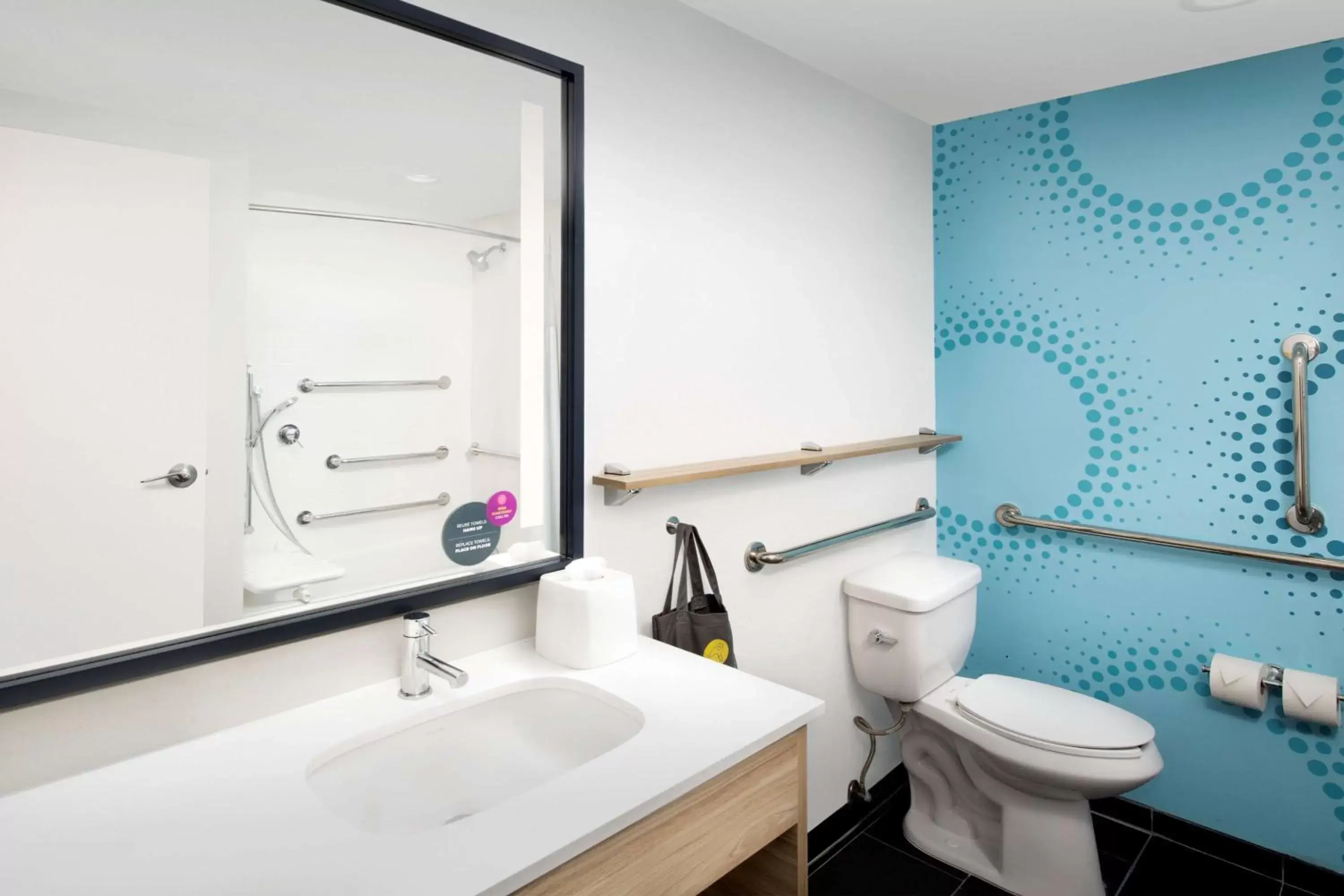 Bathroom in Tru By Hilton Tallahassee Central Bathroom in Tru By Hilton Tallahassee Central