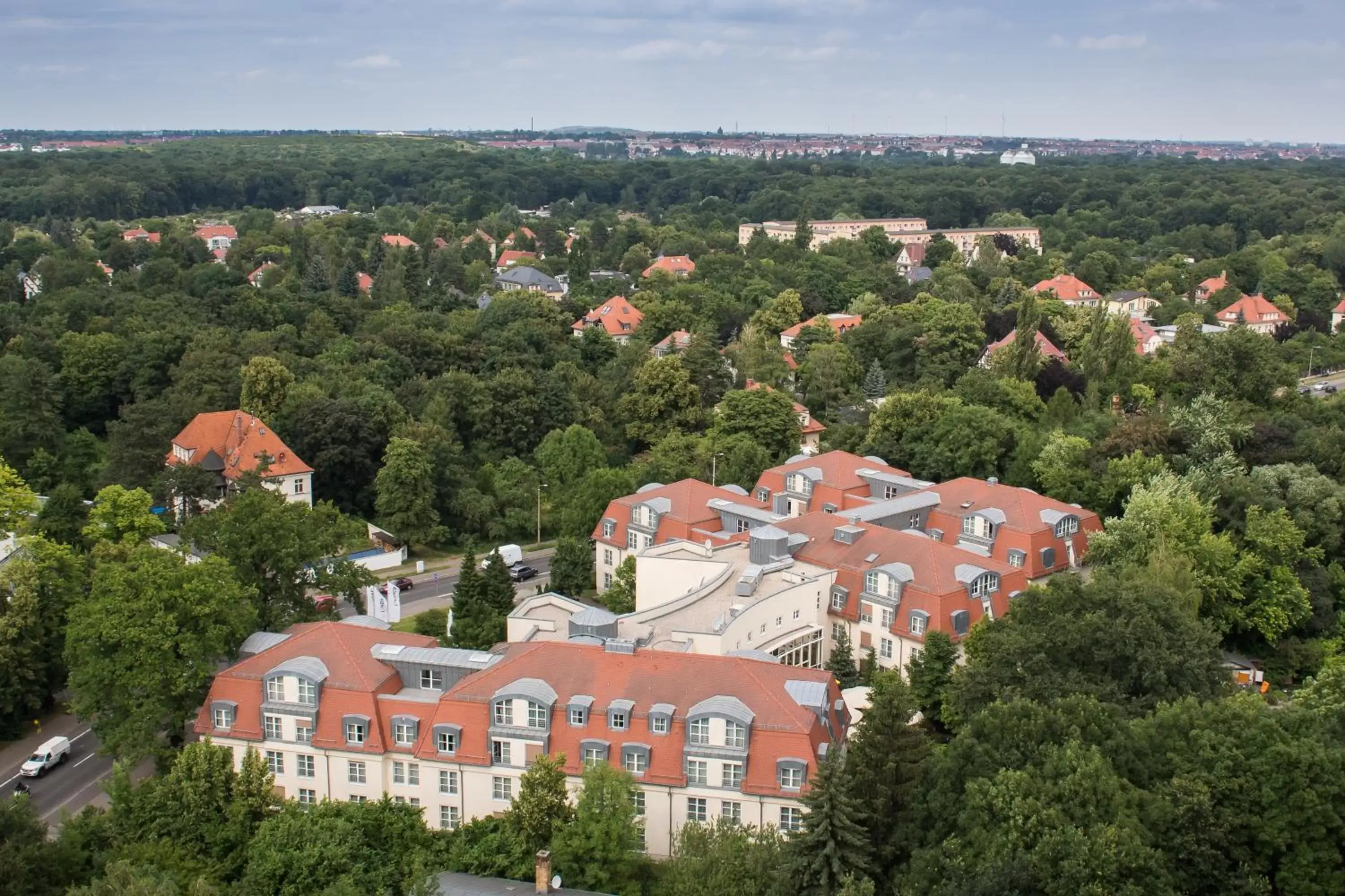 Facade/entrance in Seminaris Hotel Leipzig Facade/entrance in Seminaris Hotel Leipzig