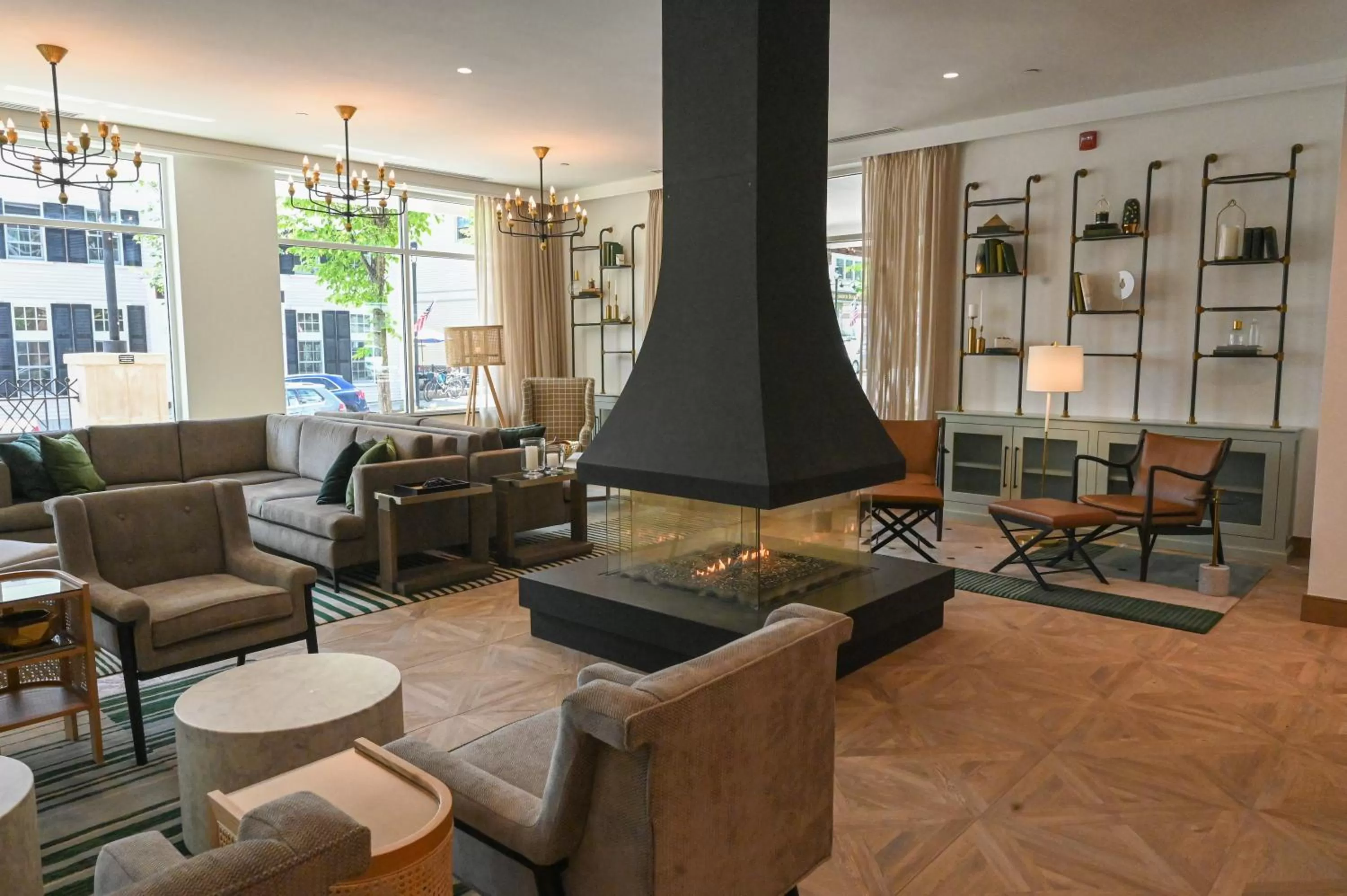 Lobby or reception in Six South St. Hotel