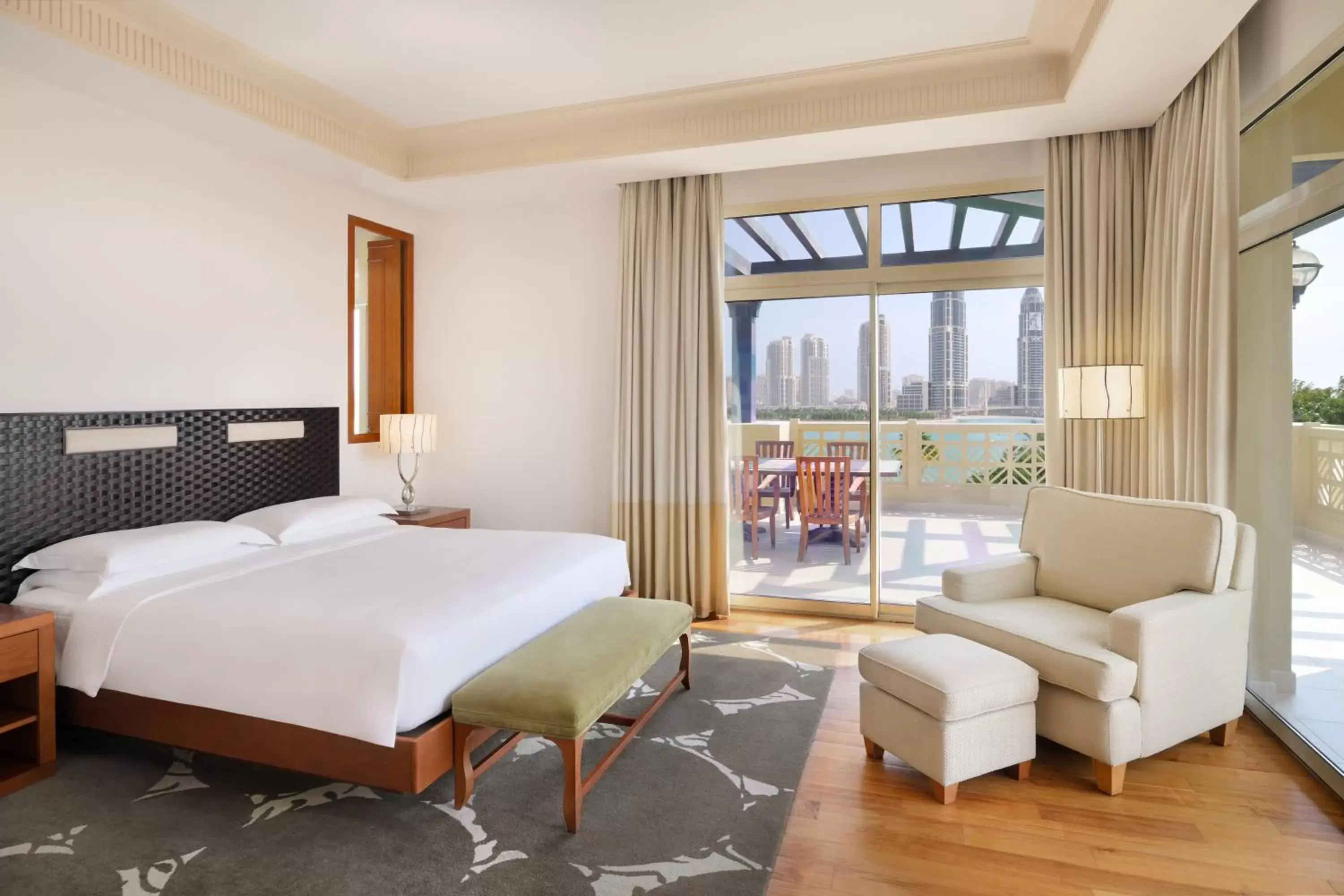 Bedroom in Grand Hyatt Doha Hotel & Villas