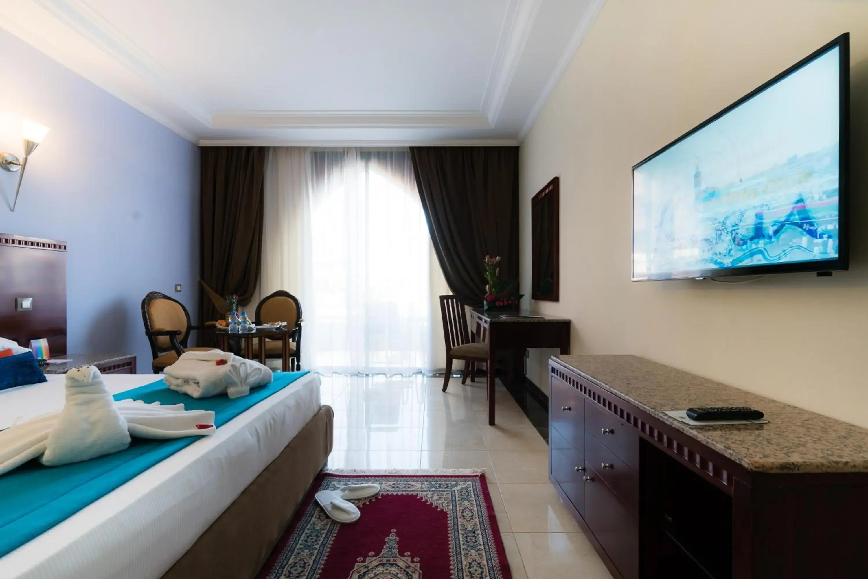 Bedroom, TV/Entertainment Center in Aqua Fun Club All inclusive