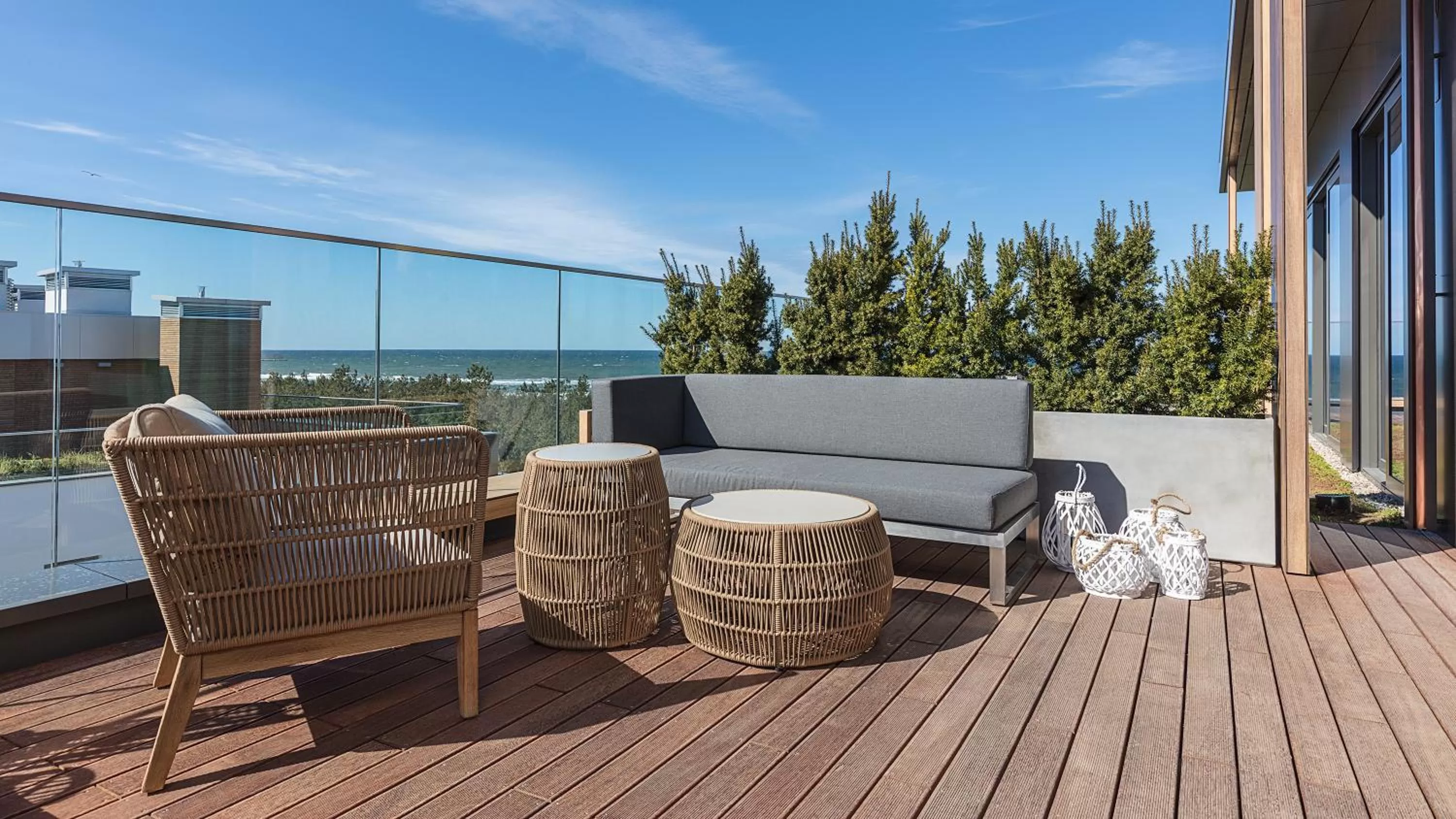 Balcony/Terrace in Gwiazda Morza Resort SPA&SPORT