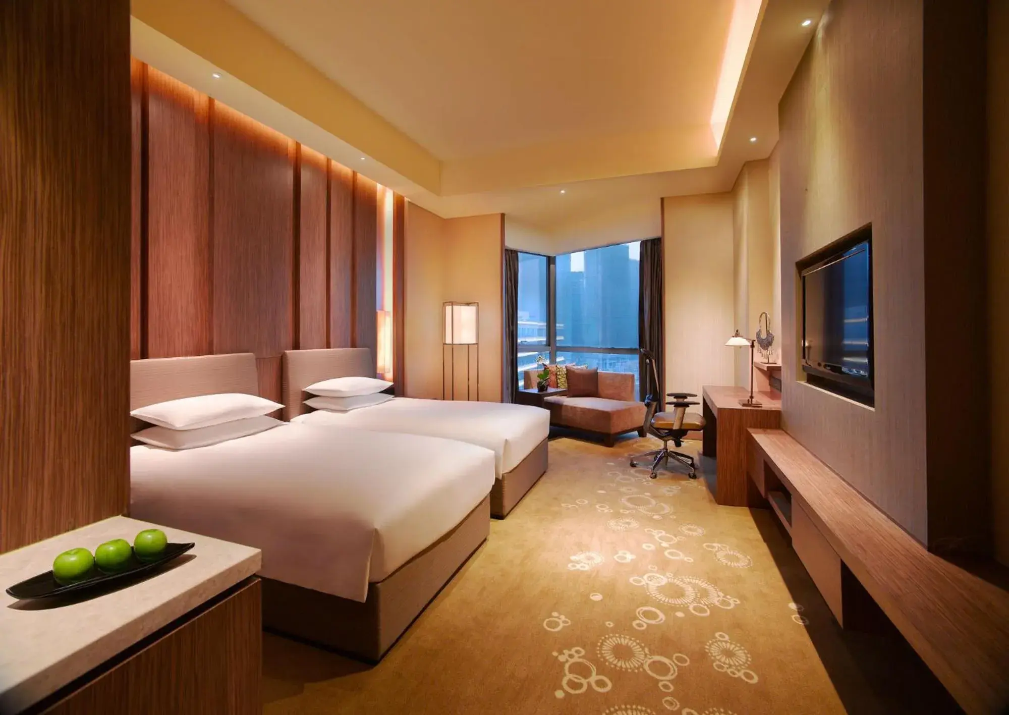 Twin Room with Garden View - Club Access in Hyatt Regency Guiyang