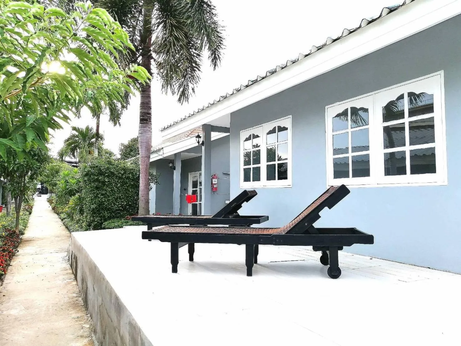 Patio in 1715 House - White Rhino