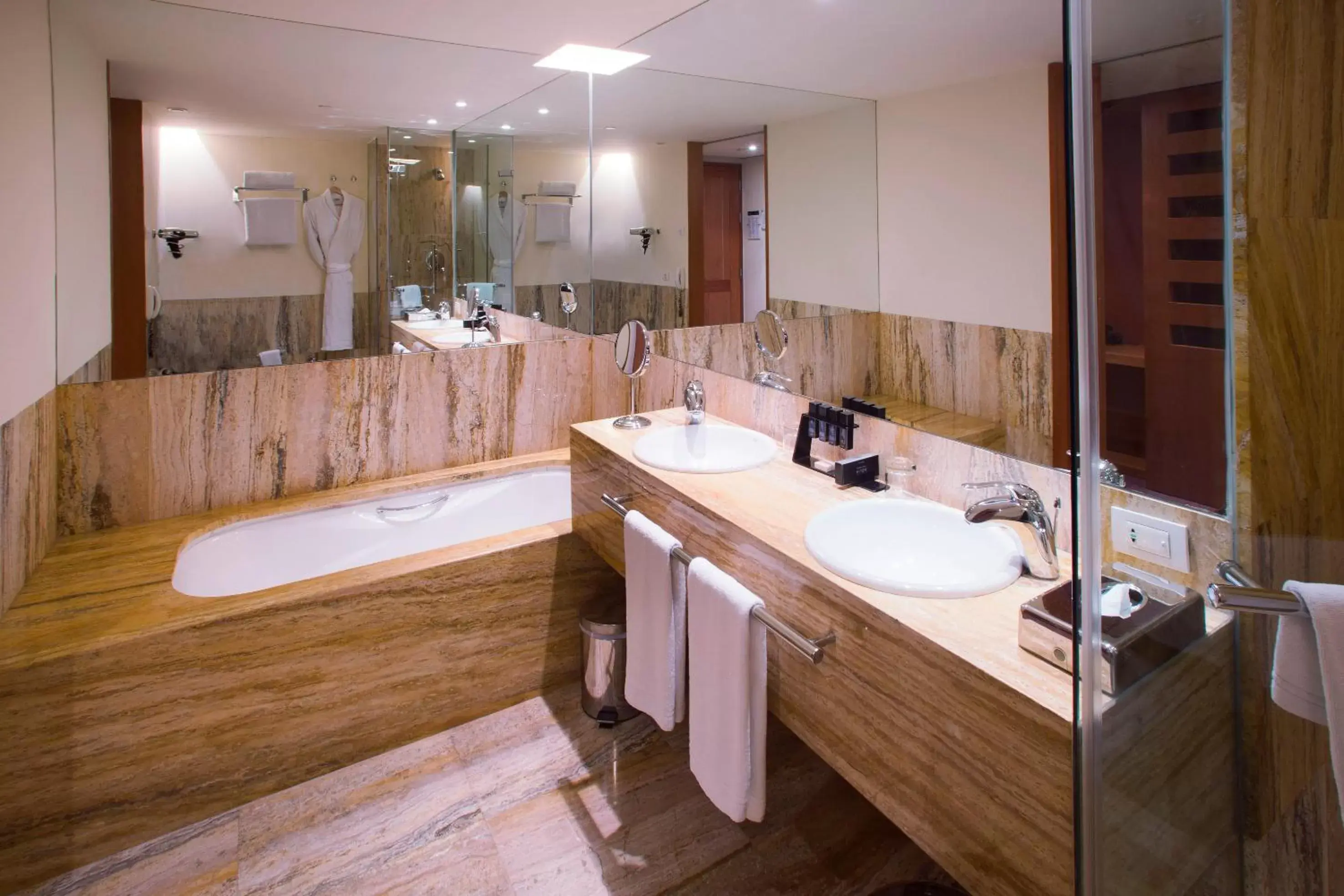 Bathroom in Hotel Melia Bilbao
