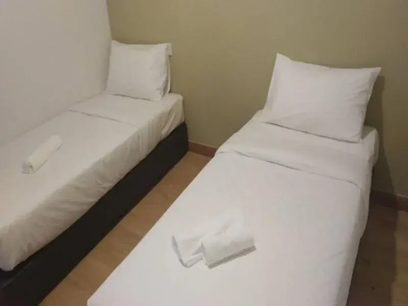 Bed in Gem Hotel Nusa Sentral Nusajaya