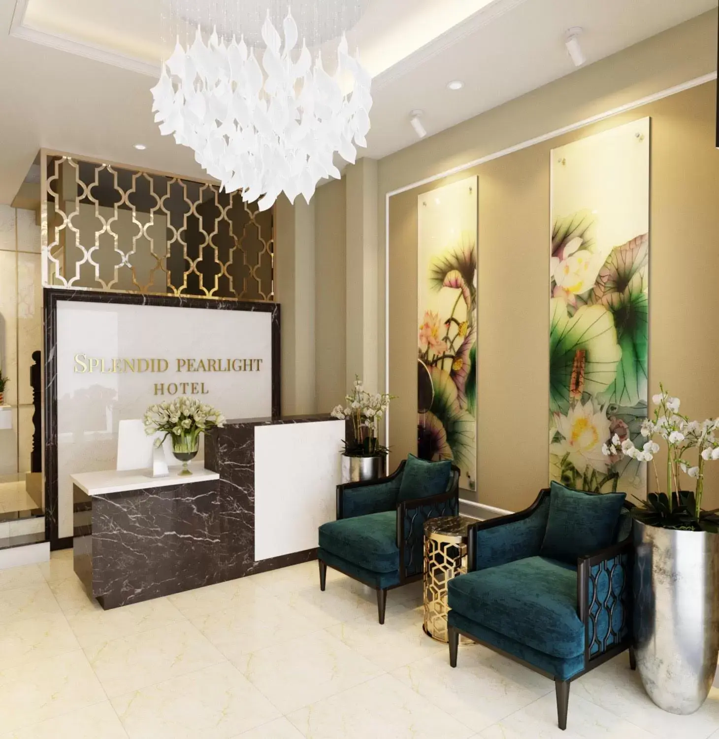 Property building, Lobby/Reception in Splendid Pearlight Hanoi