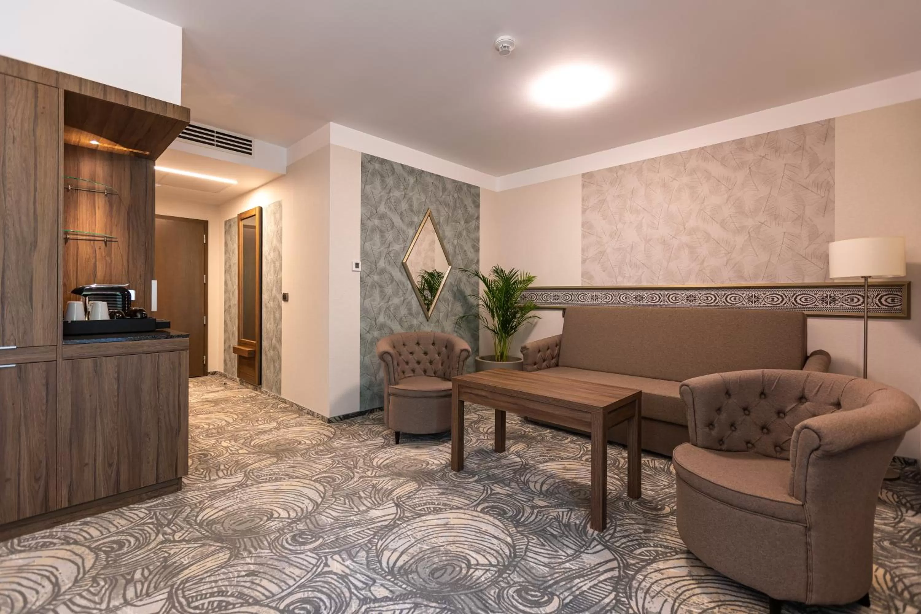 Living room in HOTEL CRYSTAL WELLNESS & SPA superior