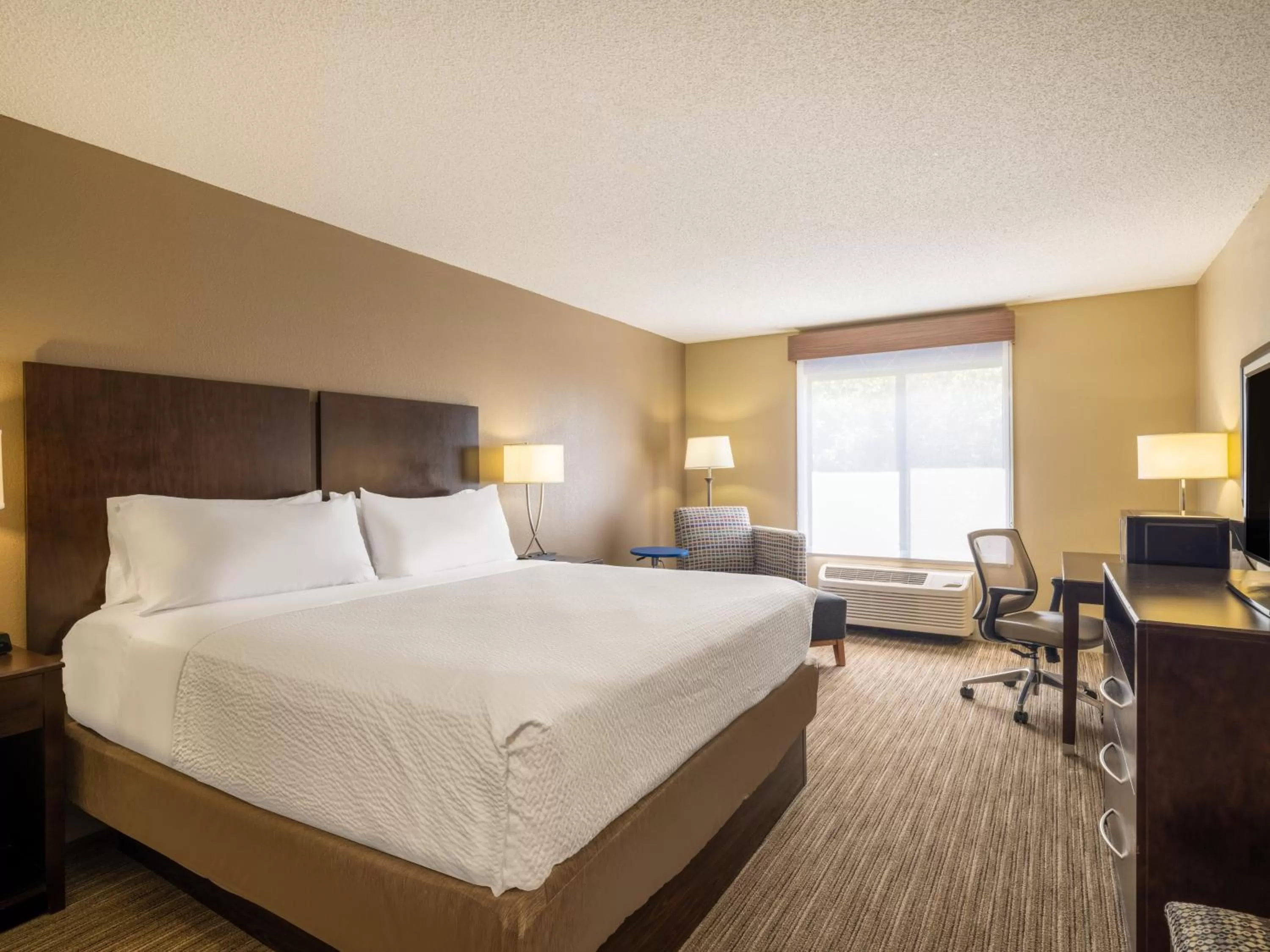 Photo of the whole room, Bed in Holiday Inn Express Gas City by IHG