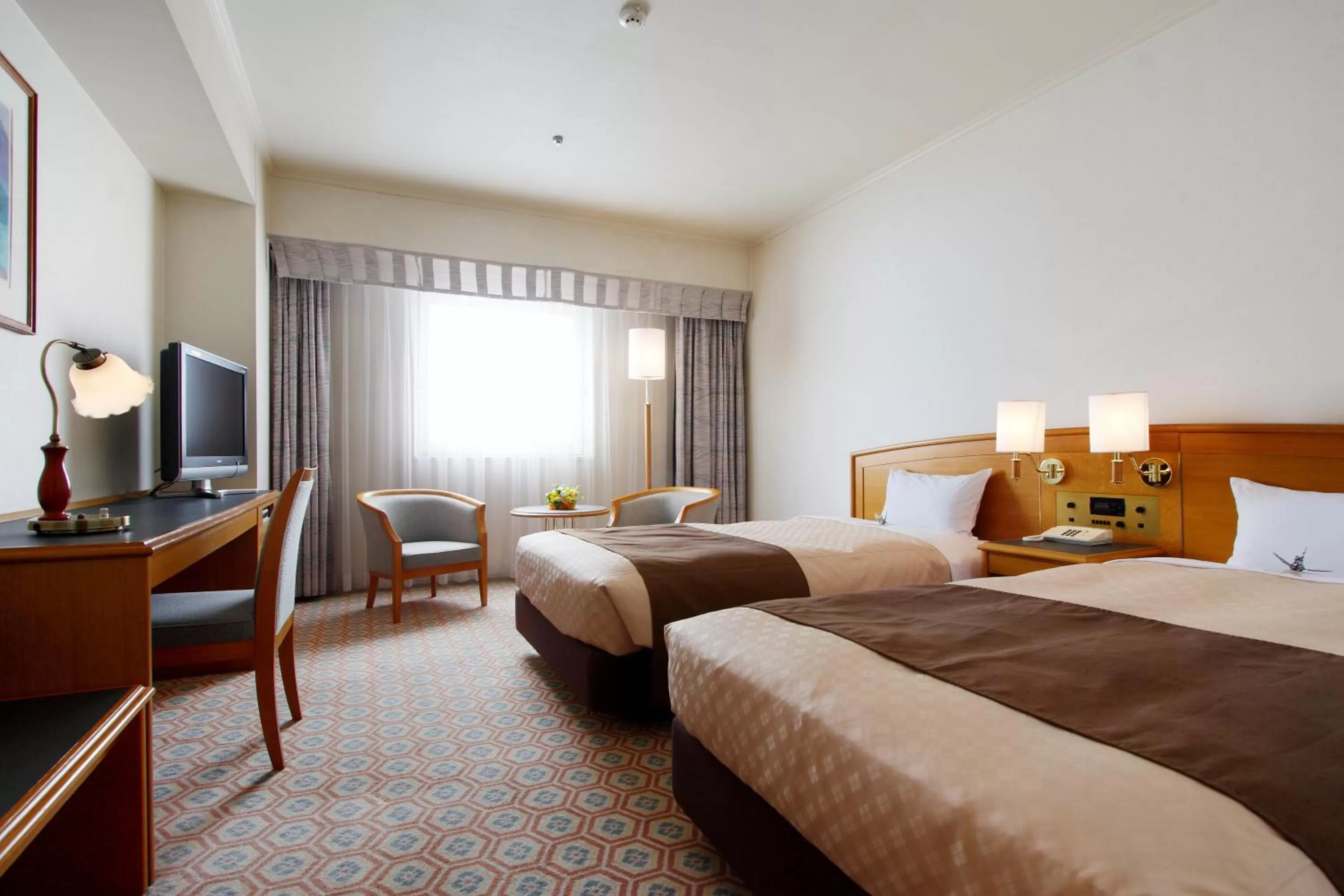 Photo of the whole room, Bed in Hotel Nikko Tsukuba