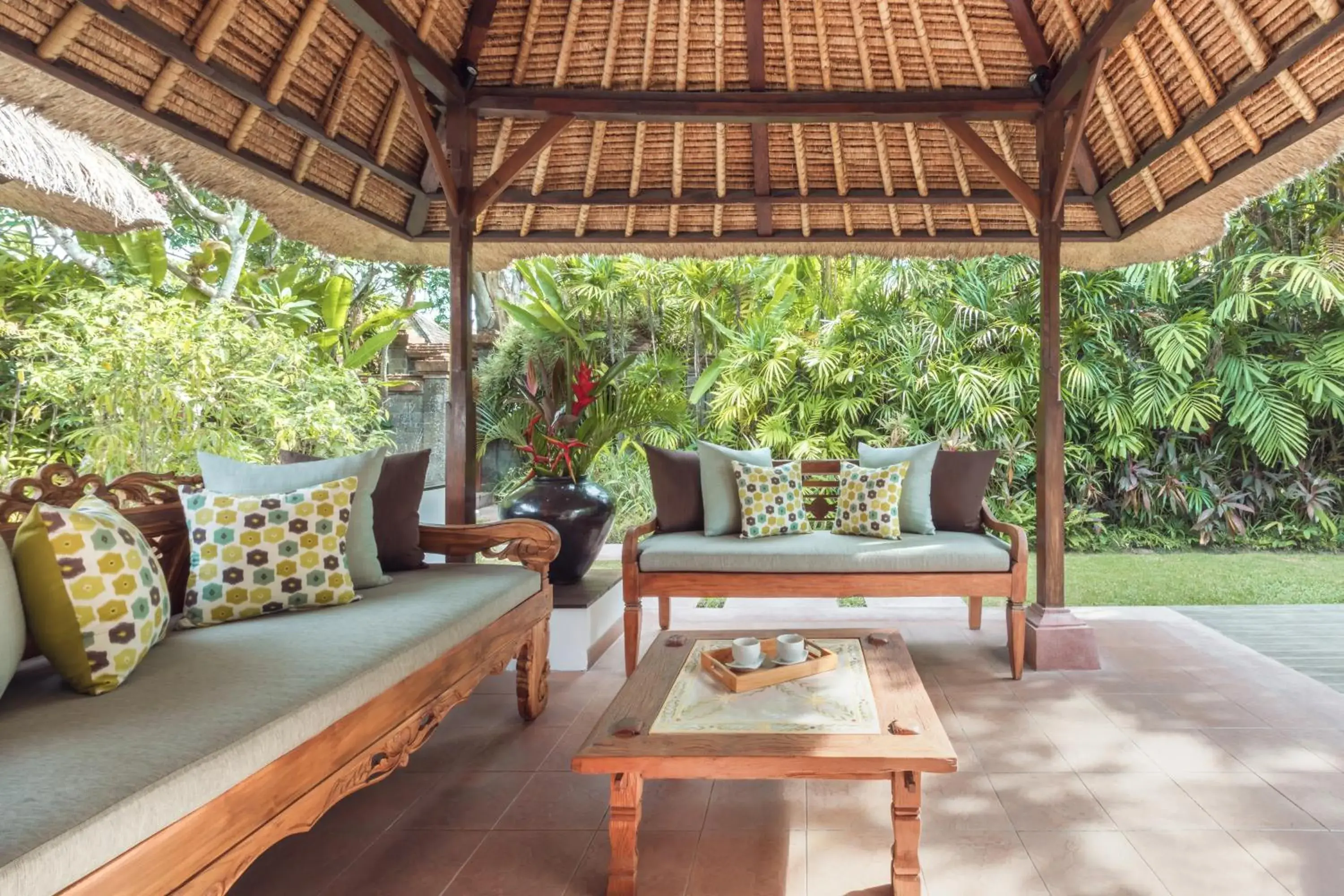 Seating Area in The Pavilions Bali - CHSE Certified