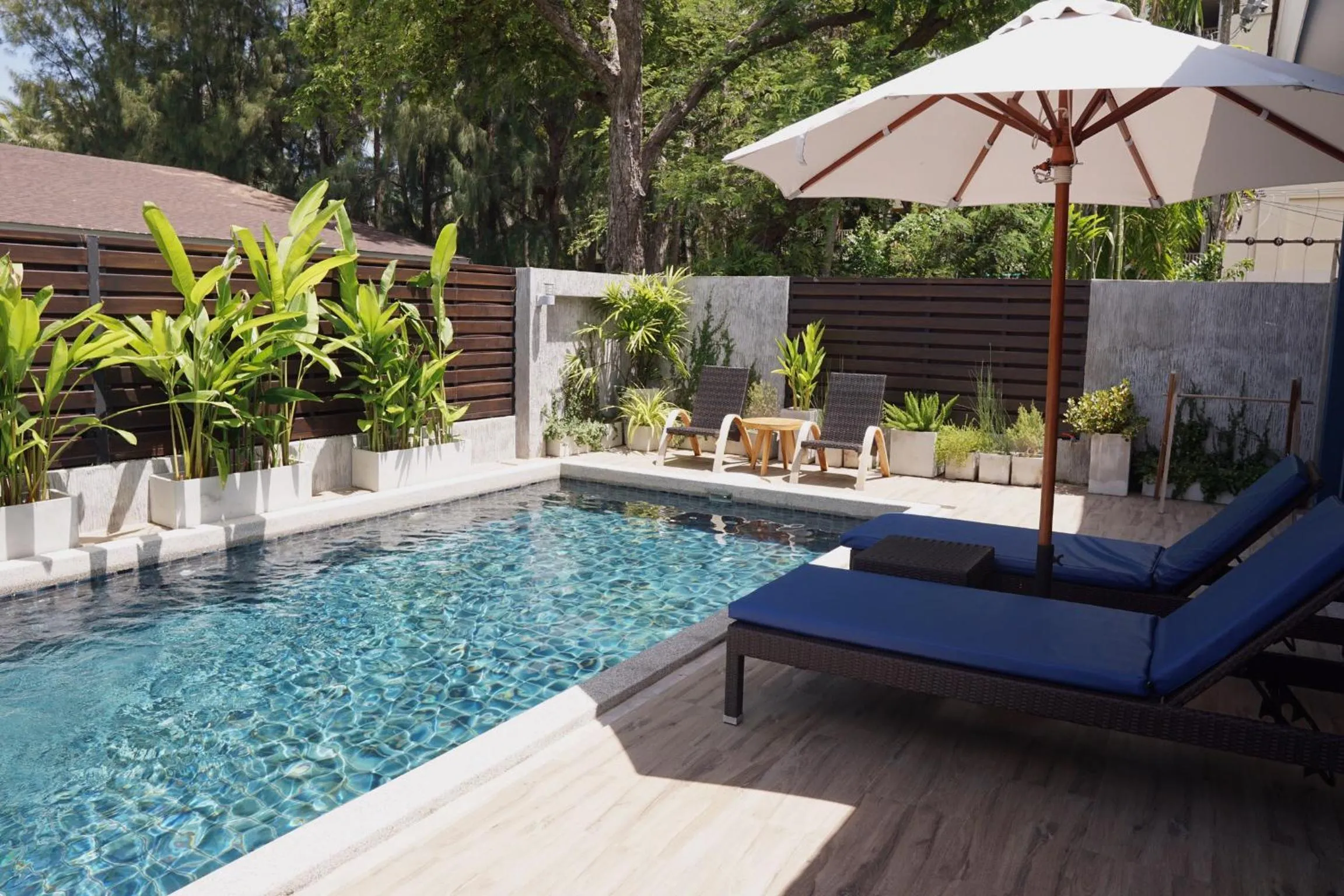 Swimming pool in Coral Tree Villa Huahin