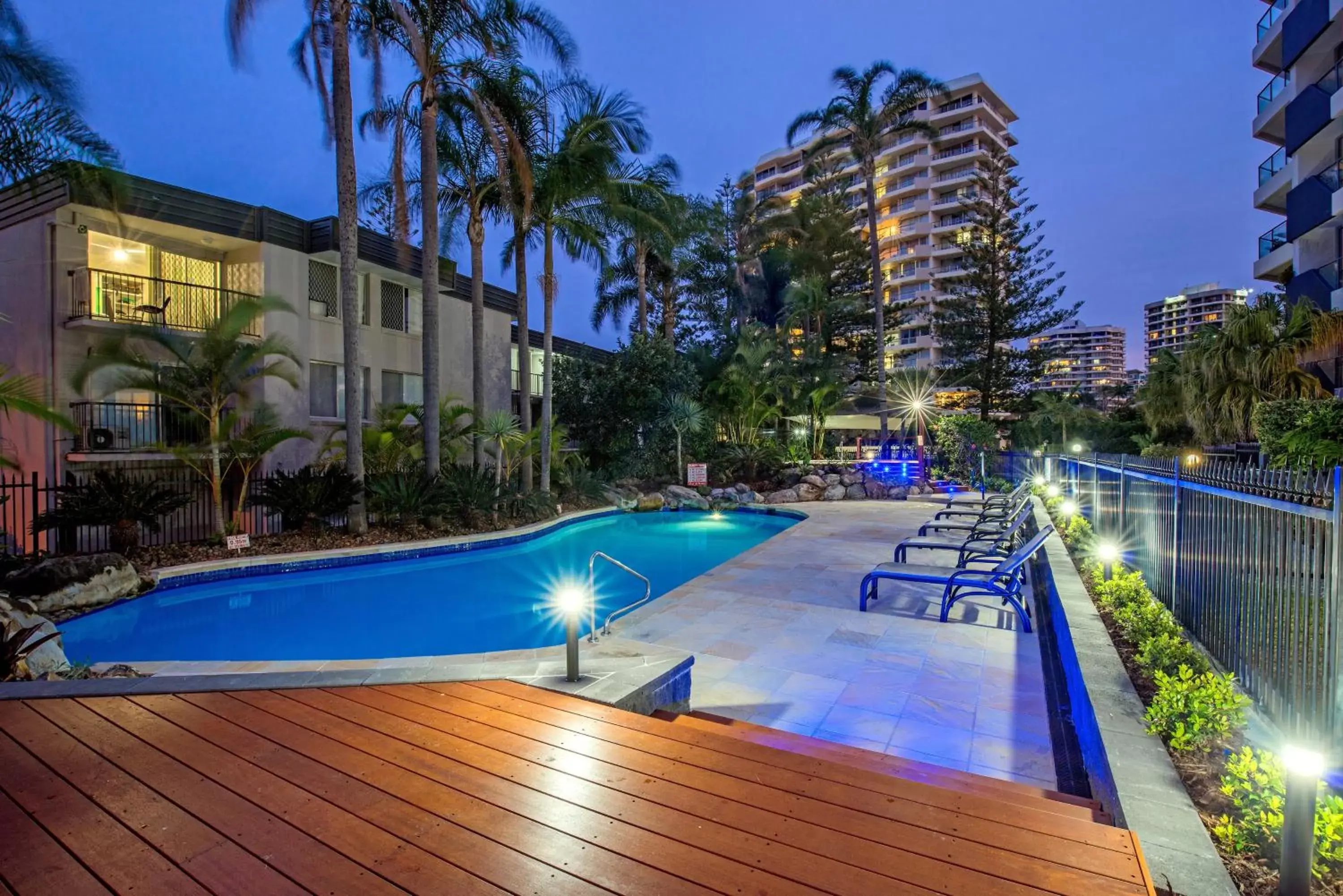 Swimming Pool in Baronnet Apartments