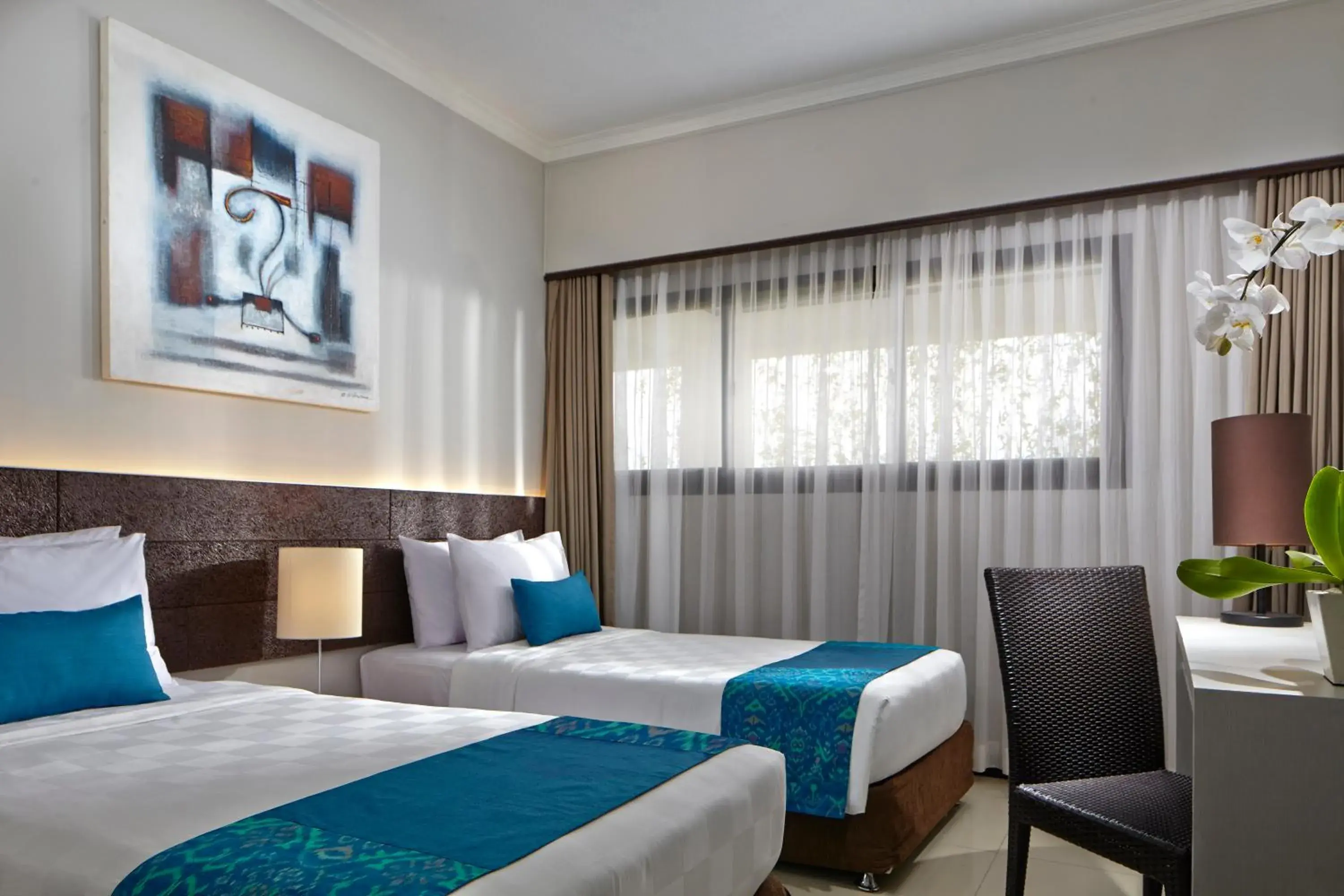 Bedroom, Bed in Prime Plaza Suites Sanur – Bali