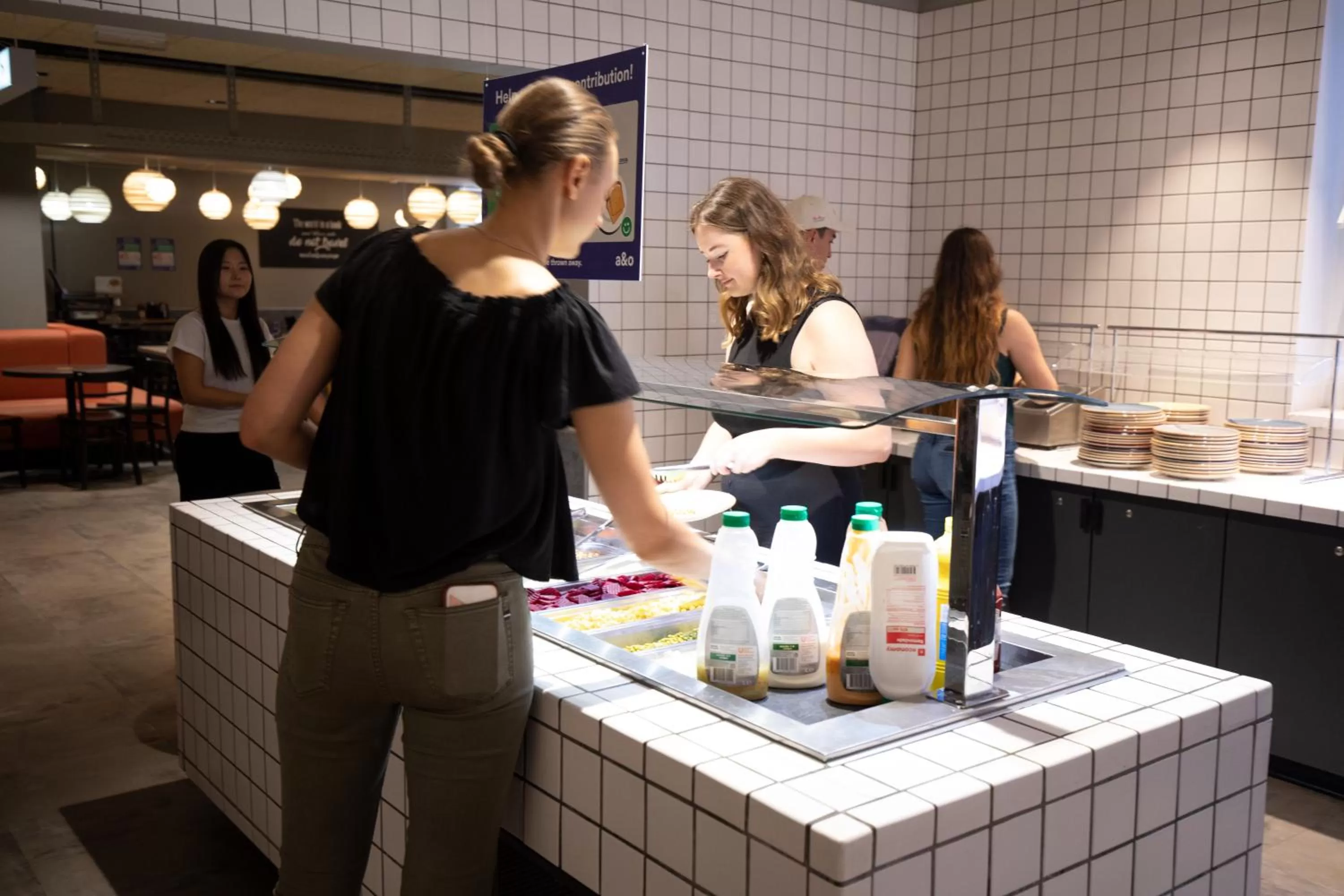 Breakfast in a&o Berlin Mitte