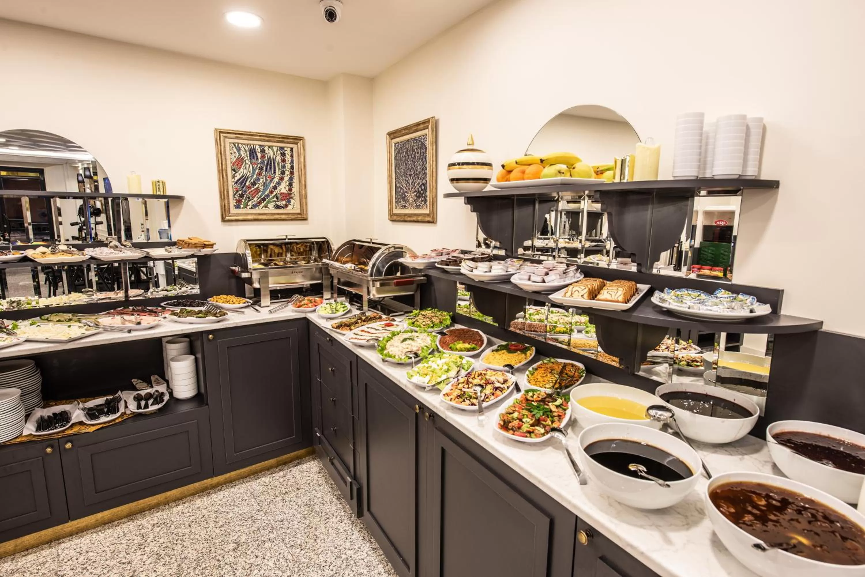 Buffet breakfast in Royal Bosphorus Hotel & SPA Hamam