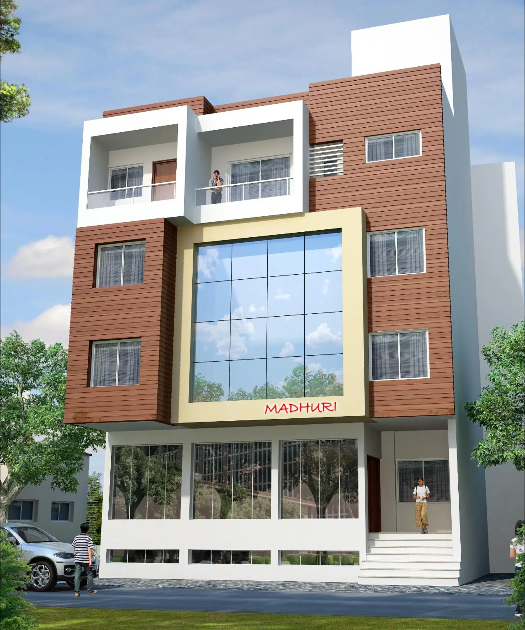 Property Building in Hotel Madhuri Executive