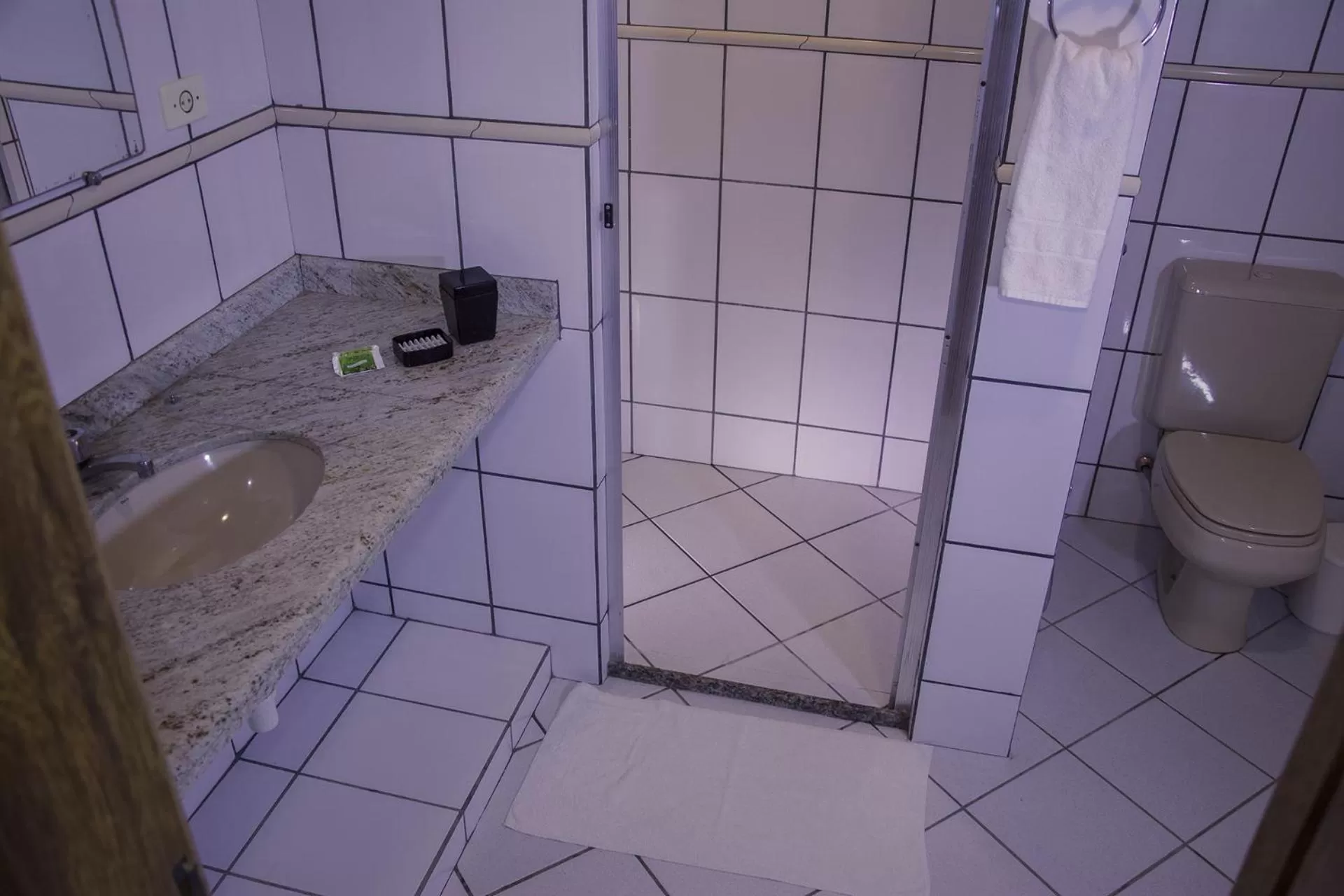 Bathroom in Pousada Lagoa Pequena