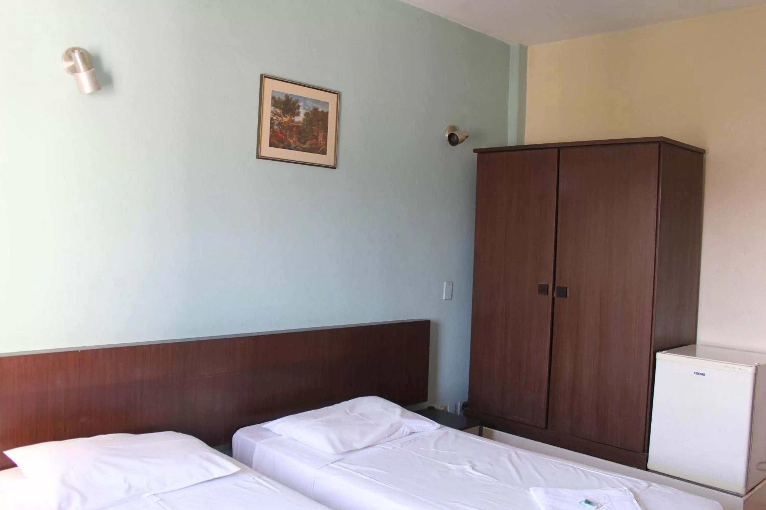 Bedroom, Bed in Espigão Palace Hotel