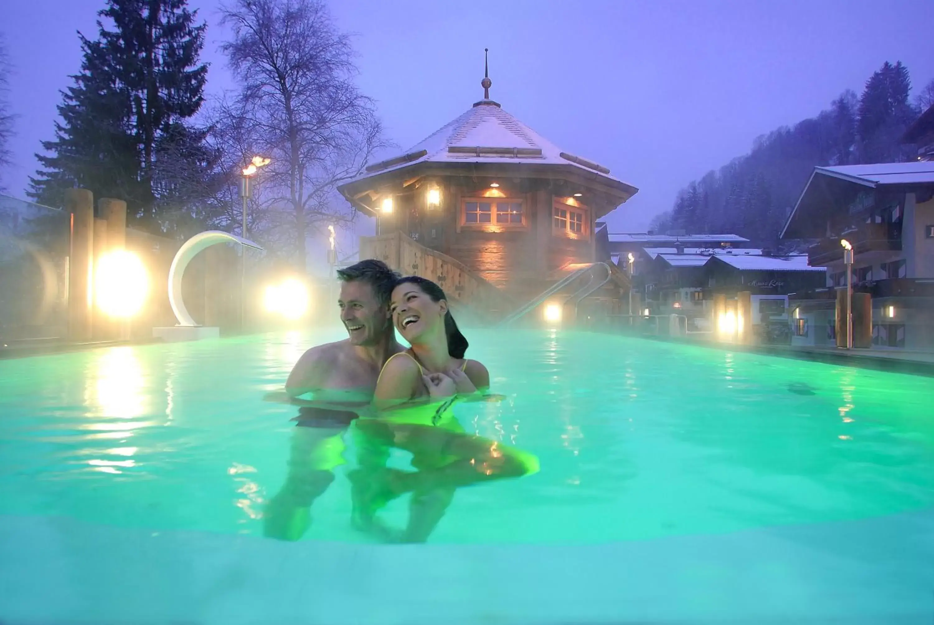 Swimming Pool in Hotel Alpine Palace