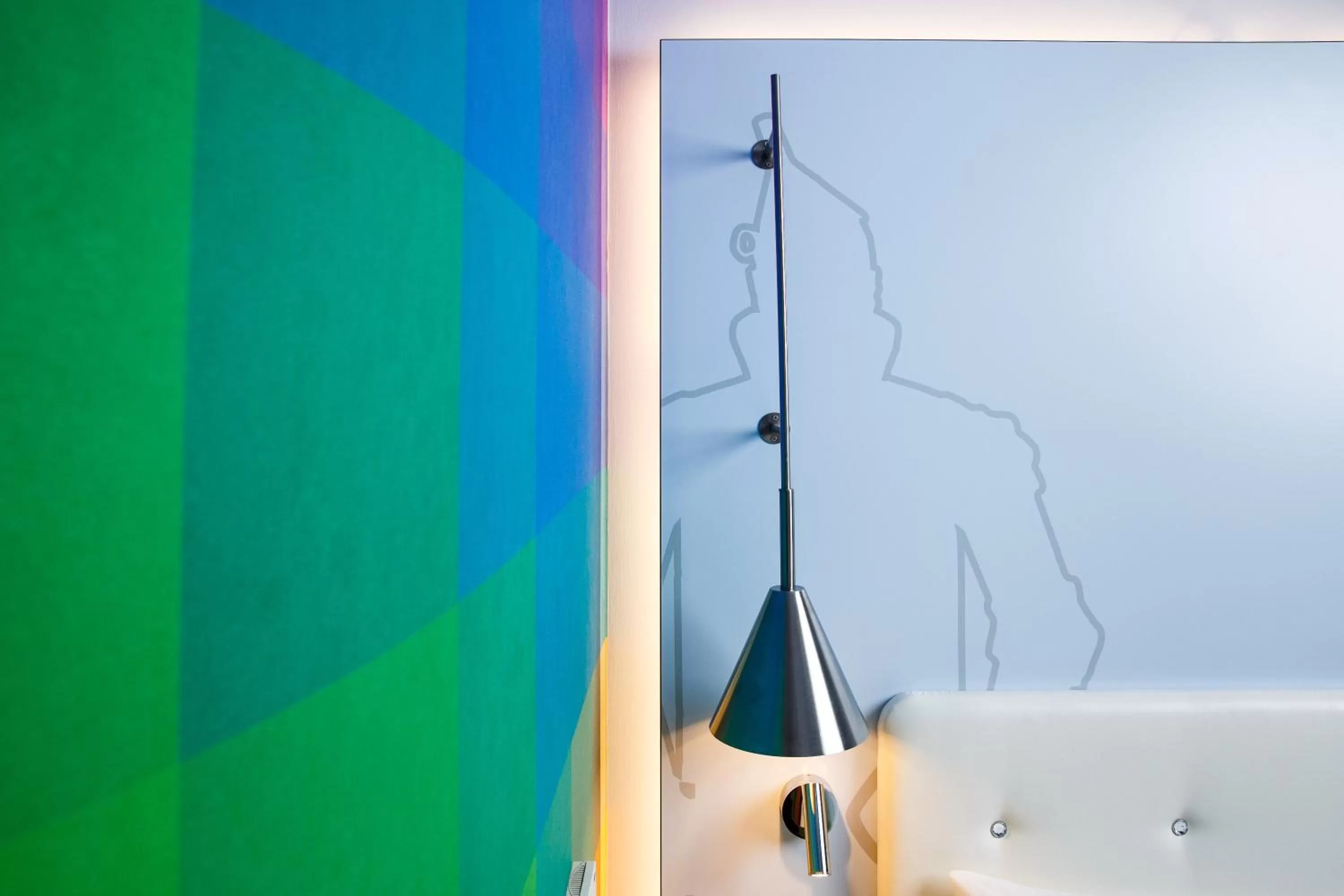 Decorative detail in ibis Styles London Southwark - near Borough Market