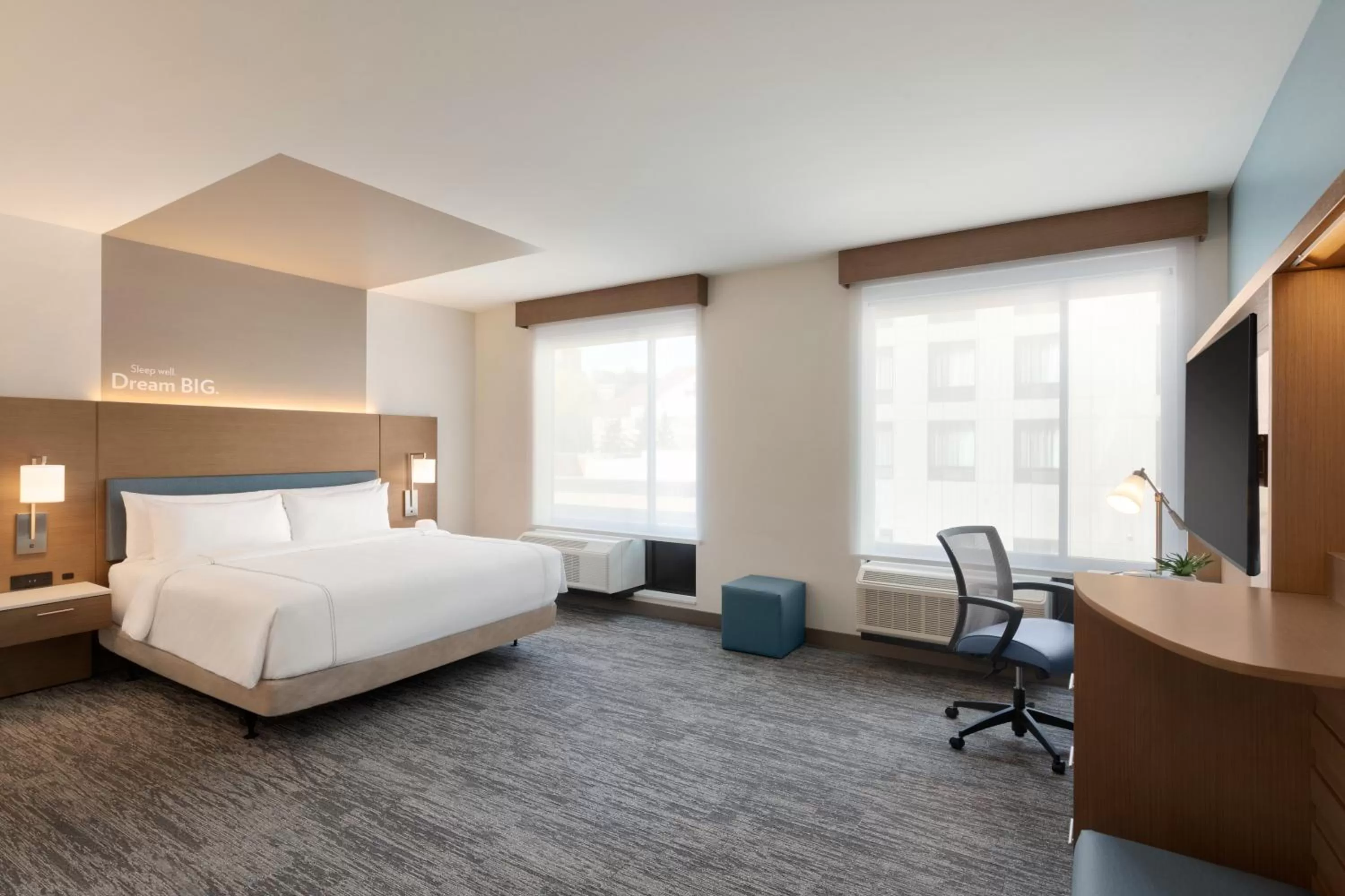 Bed in EVEN Hotel Rochester - Mayo Clinic Area by IHG