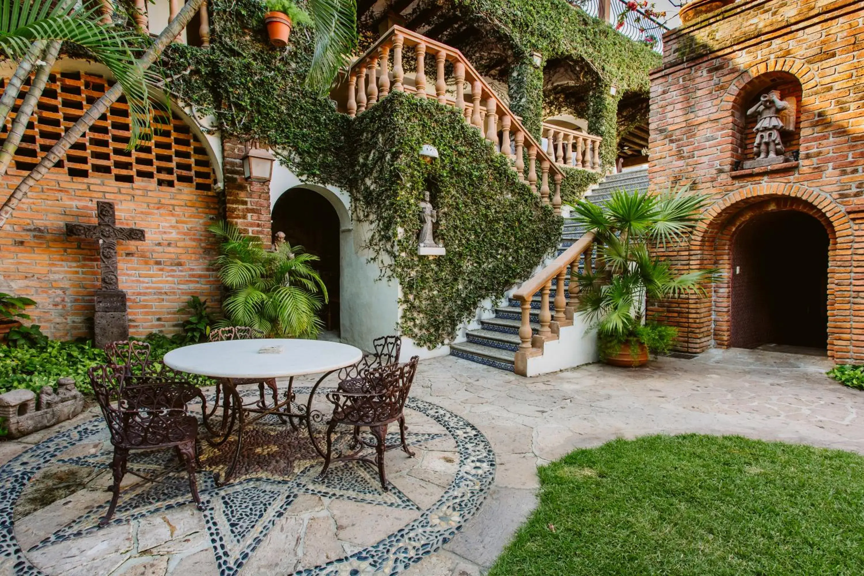 Patio in Hacienda San Angel